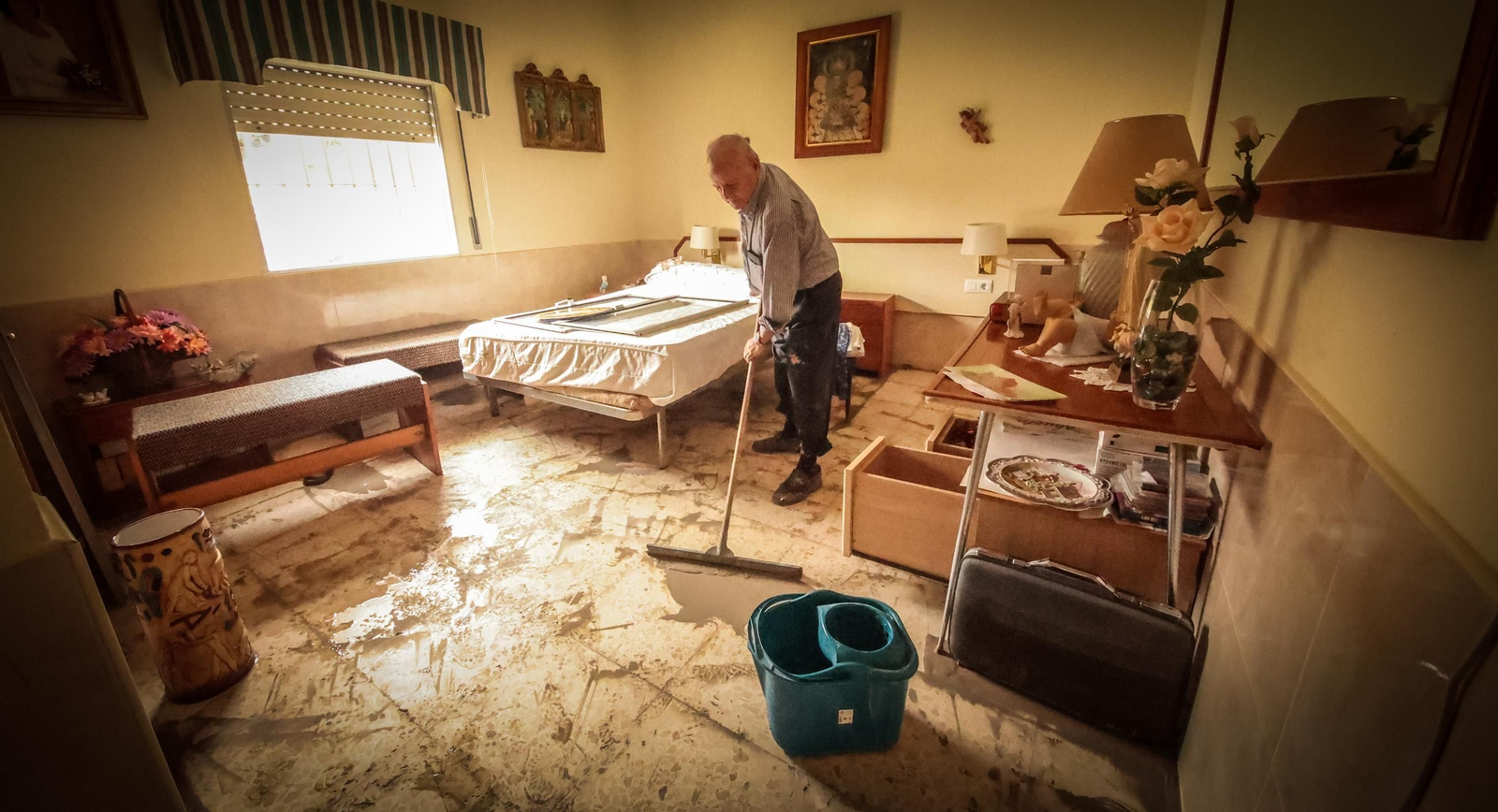 Imágenes de los destrozos tras el paso de la Dana por la campiña de Jerez