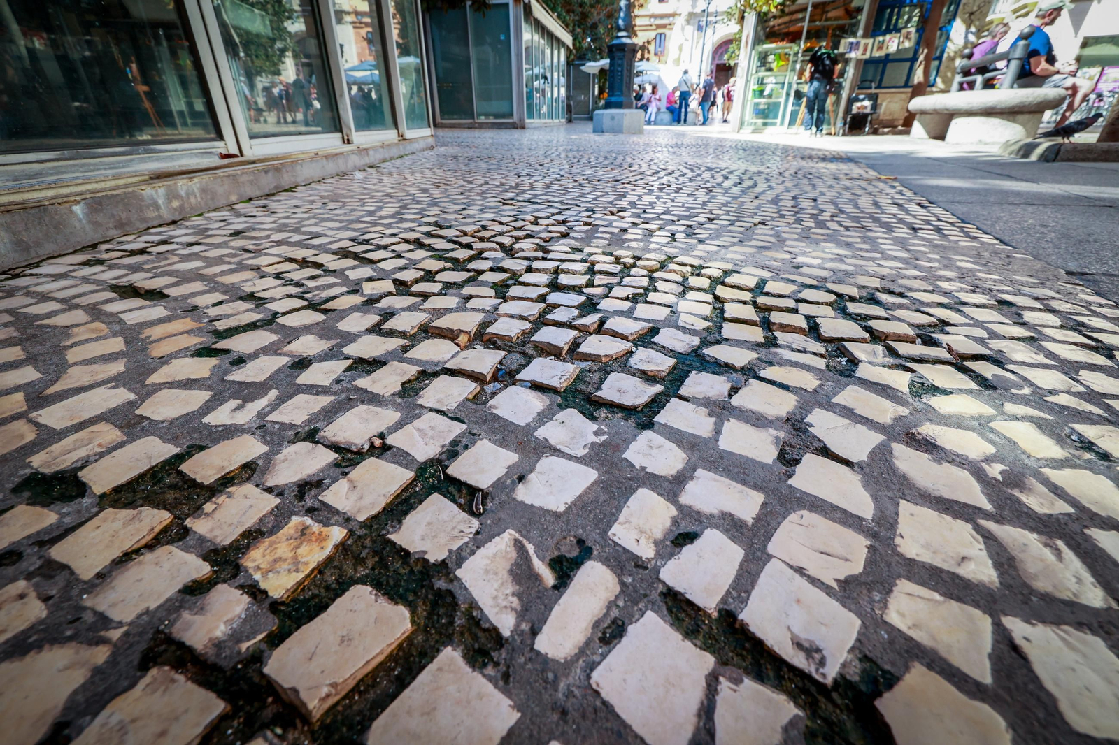 Así están las principales plazas de la ciudad de Cádiz