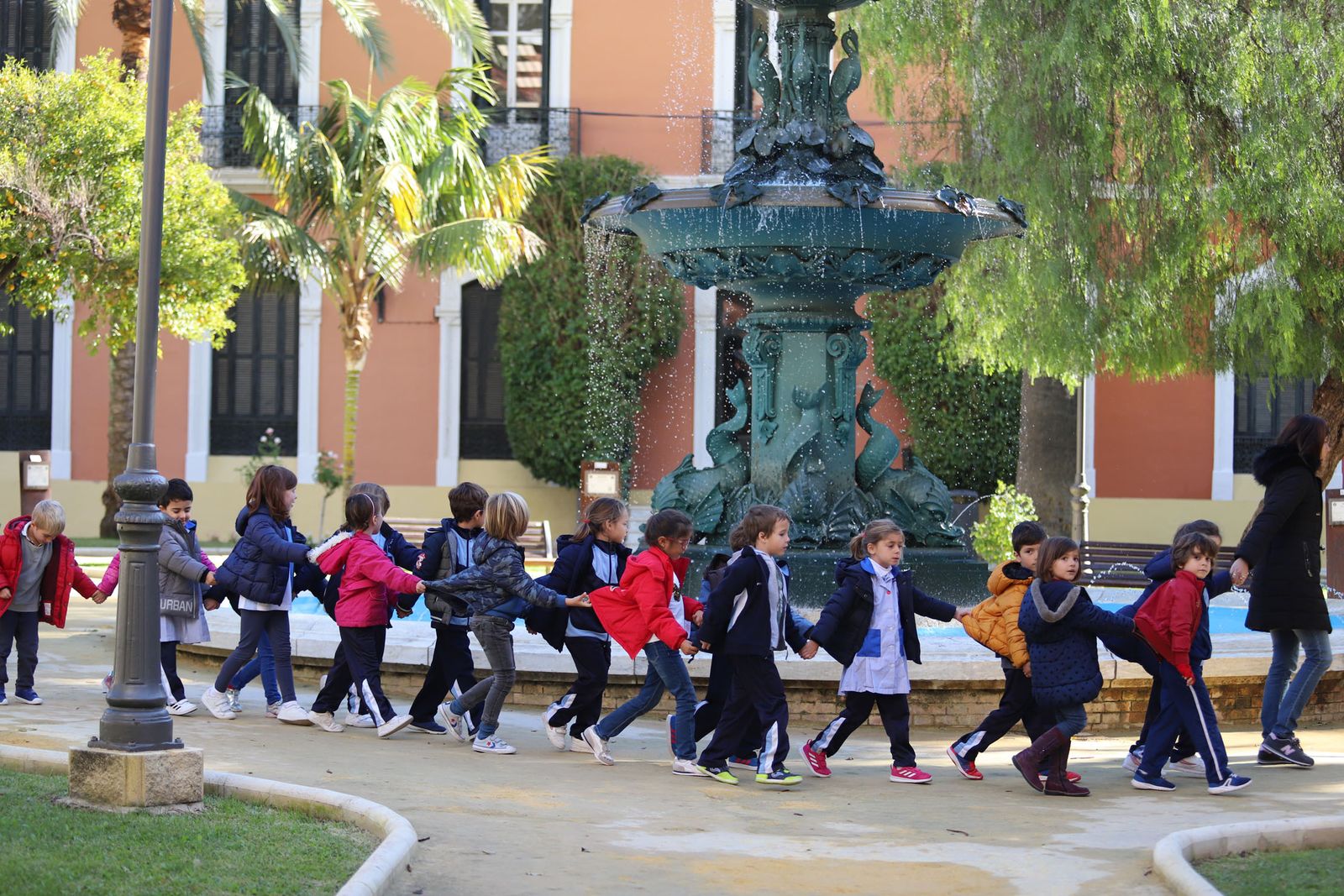 Imágenes de los mas pequeños disfrutando del Festival de Cine Iberoamericano de Huelva