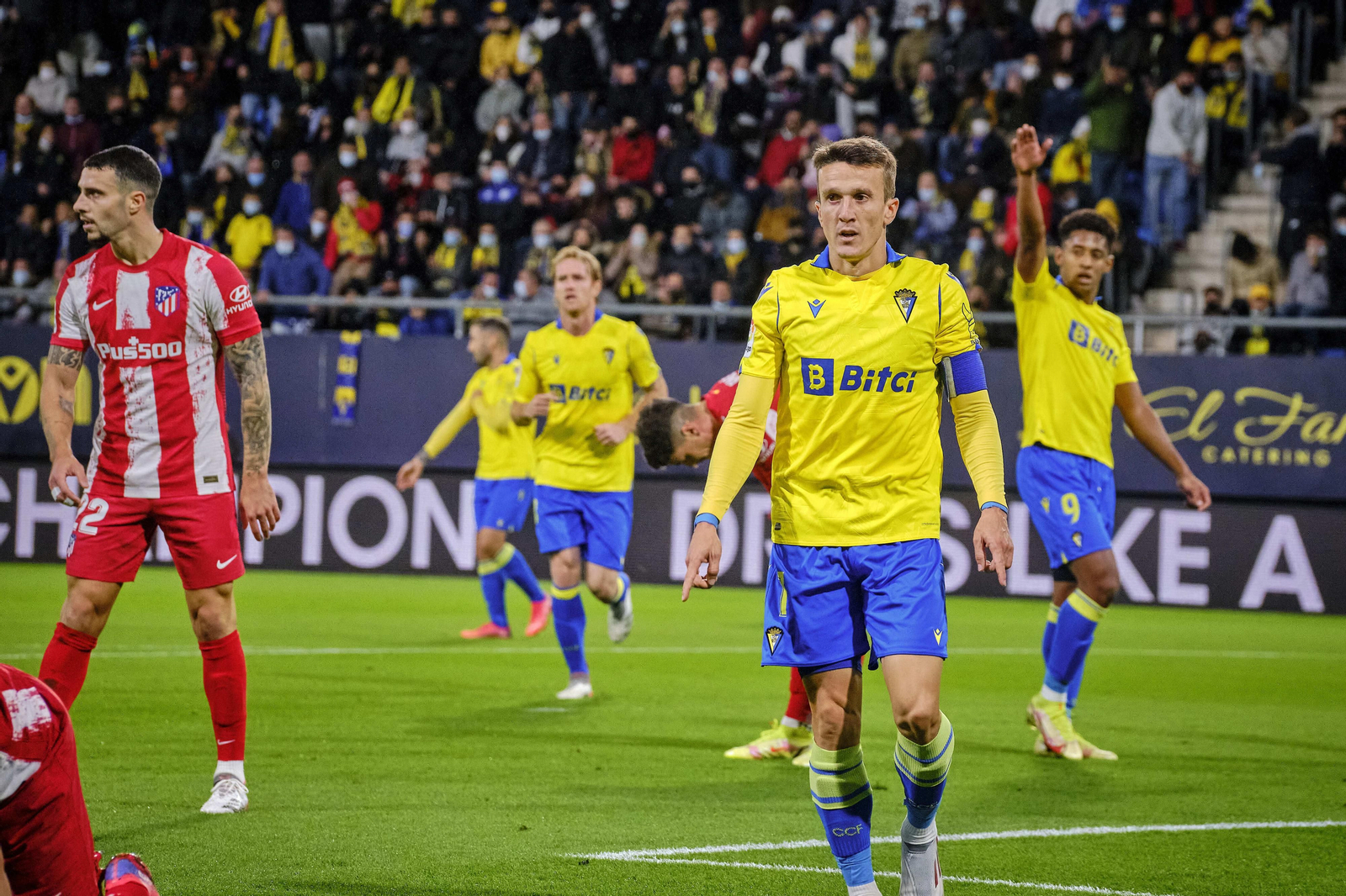 Las imágenes del Cádiz-Atlético de Madrid