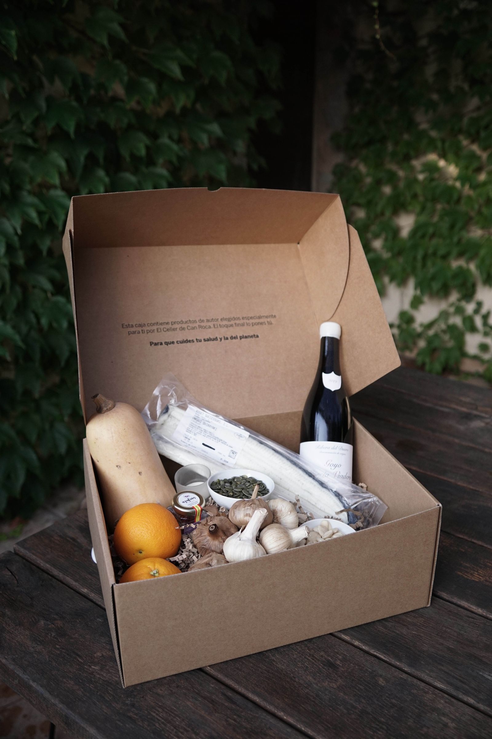 Productos de la cesta de octubre de Gastronomía Sostenible