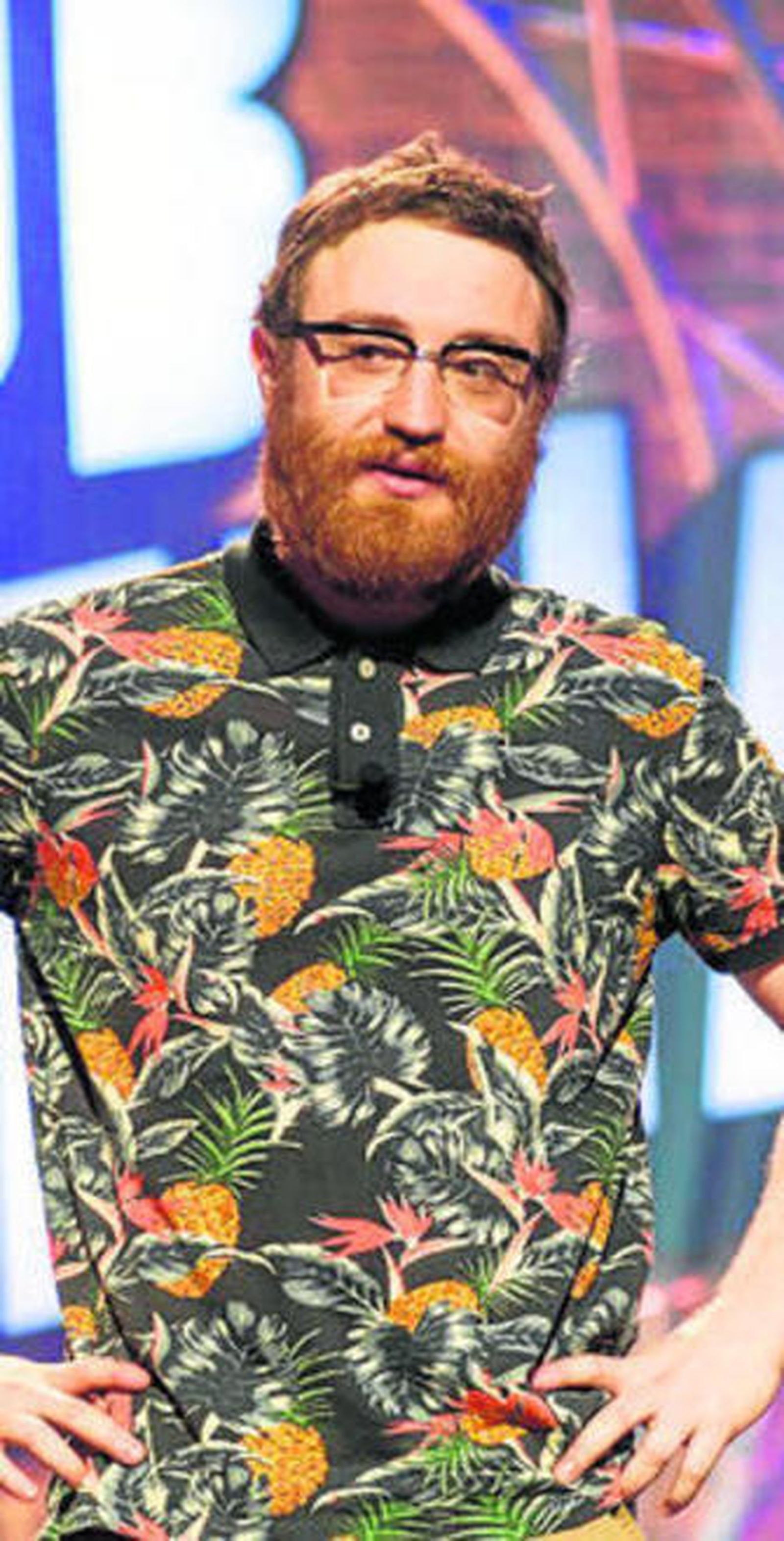 El actor Manuel Burque en el programa 'El Club de la Comedia'.