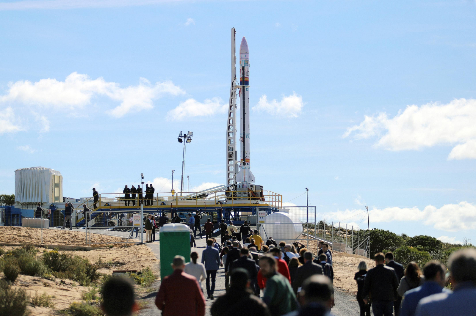 Imágenes del Cohete Miura 1