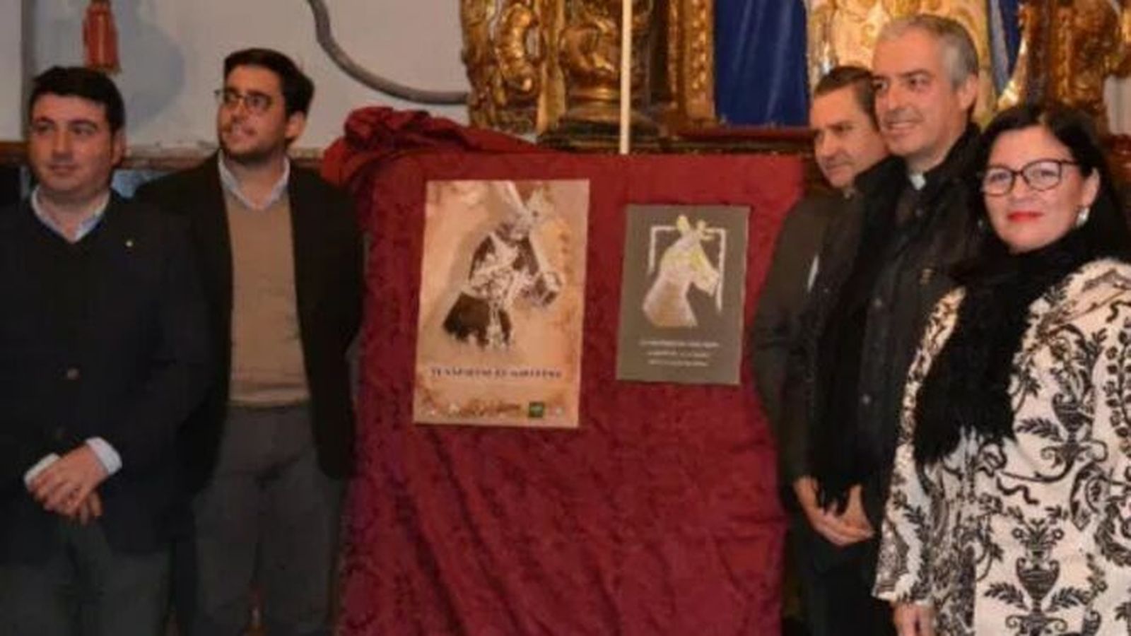 Presentación del cartel y logotipo de la exposición 'El Nazareno de Marchena'.