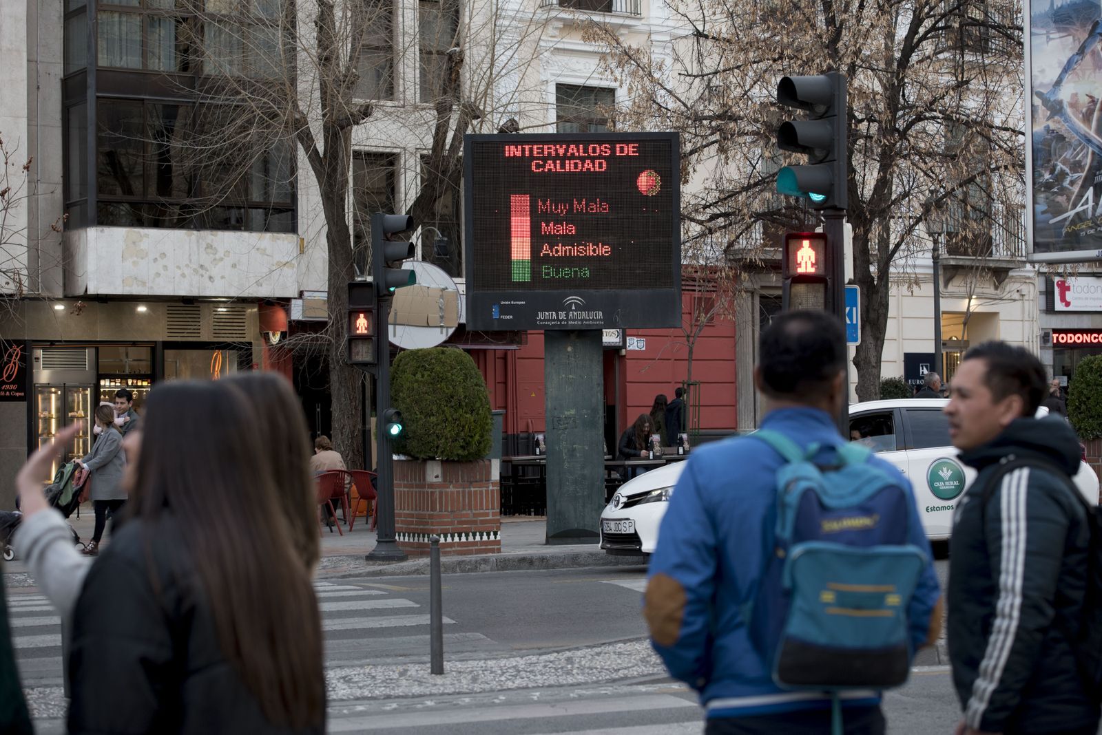 Día negro de contaminación: Granada registra el peor día de calidad del aire del año
