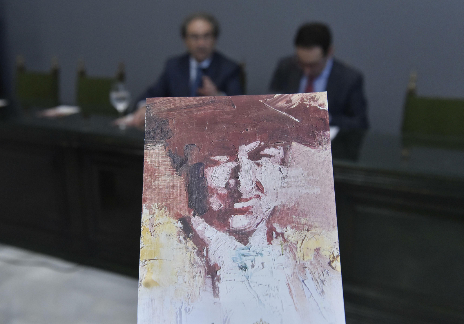 La Macarena presenta el cartel del Año Joselito, obra de Tico de la Rosa.