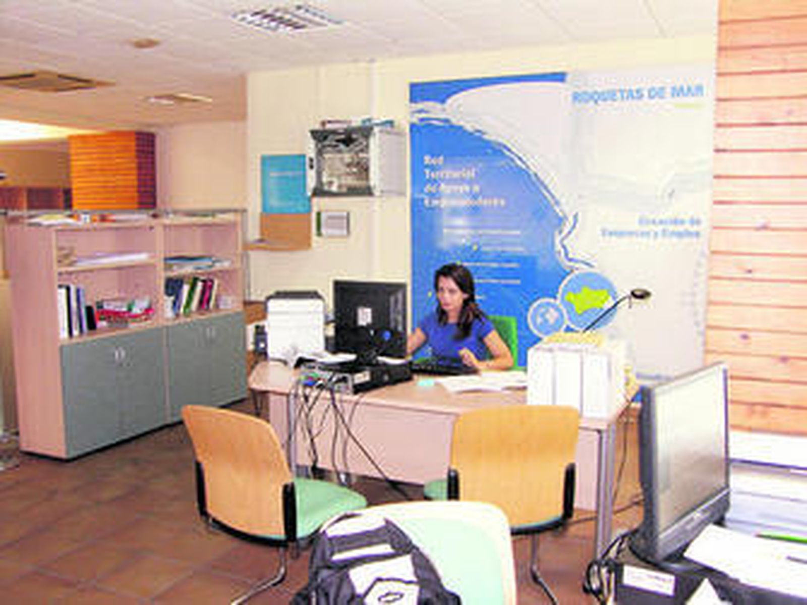 La técnico del CADE de Roquetas de Mar Carmen Mari Martínez.