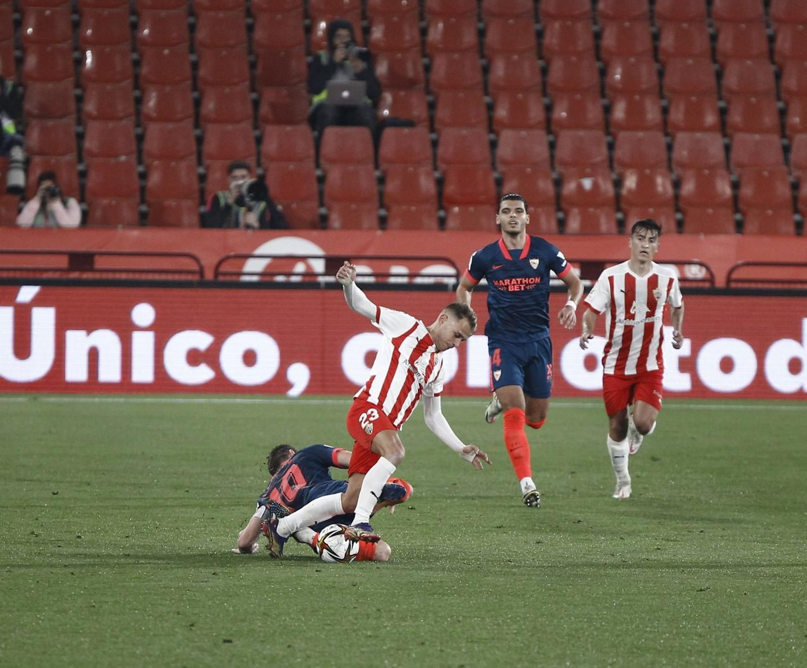 Fotogalería U.D. Almeria-Sevilla F.C. Copa del Rey Fútbol.