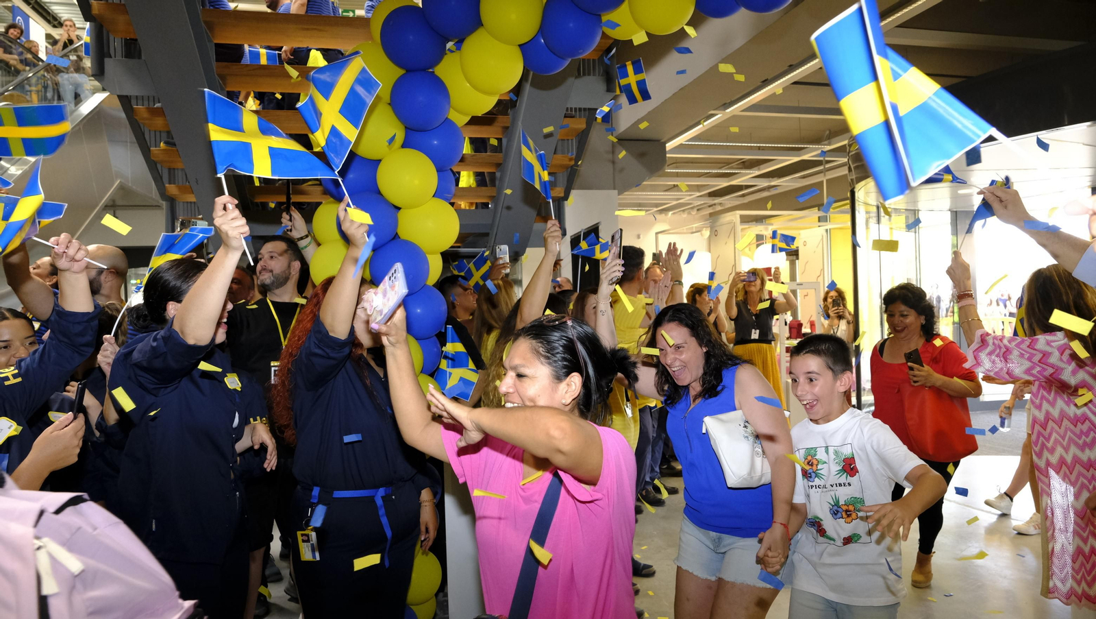 Imágenes de la inauguración de IKEA Almería