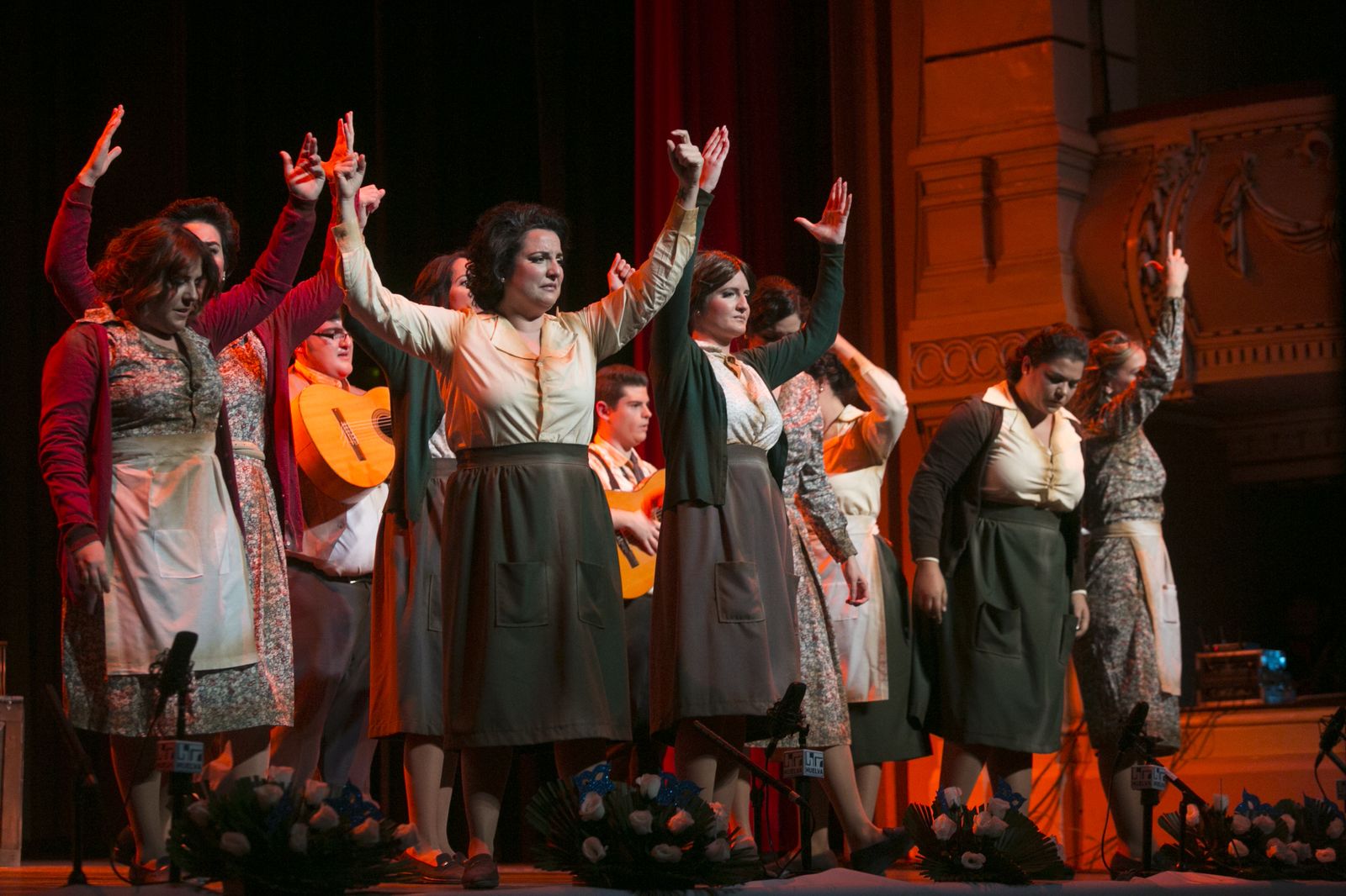 La comparsa 'Perravieja', de Sevilla.