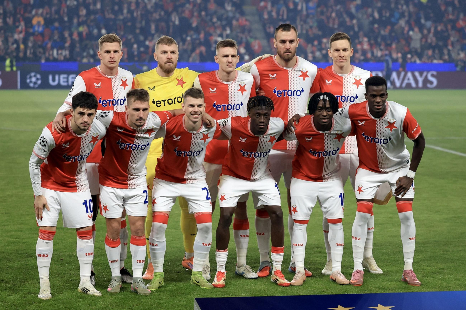 Las imágenes del Slavia Praga-Athletic