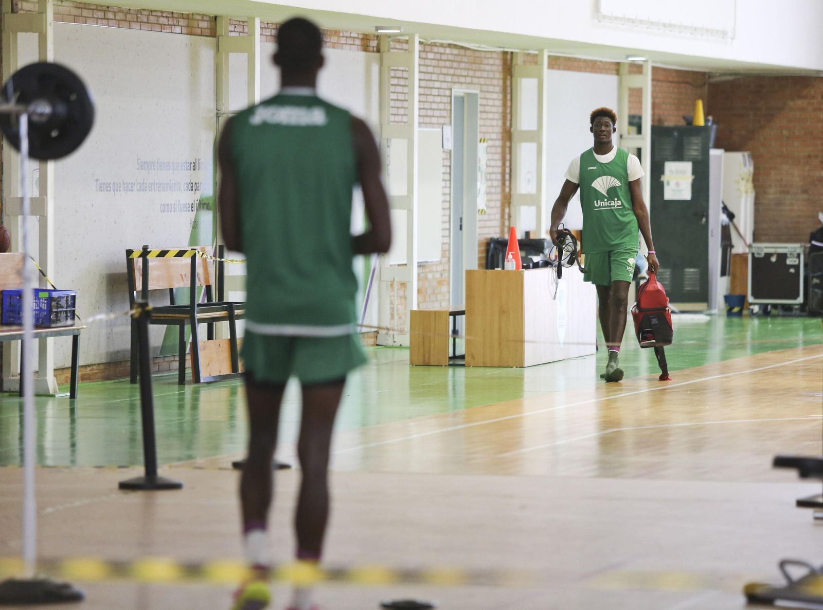 Souleymane Pinda Traoré, la semana pasada en Los Guindos. Souleymane Pinda Traoré, la semana pasada en Los Guindos.