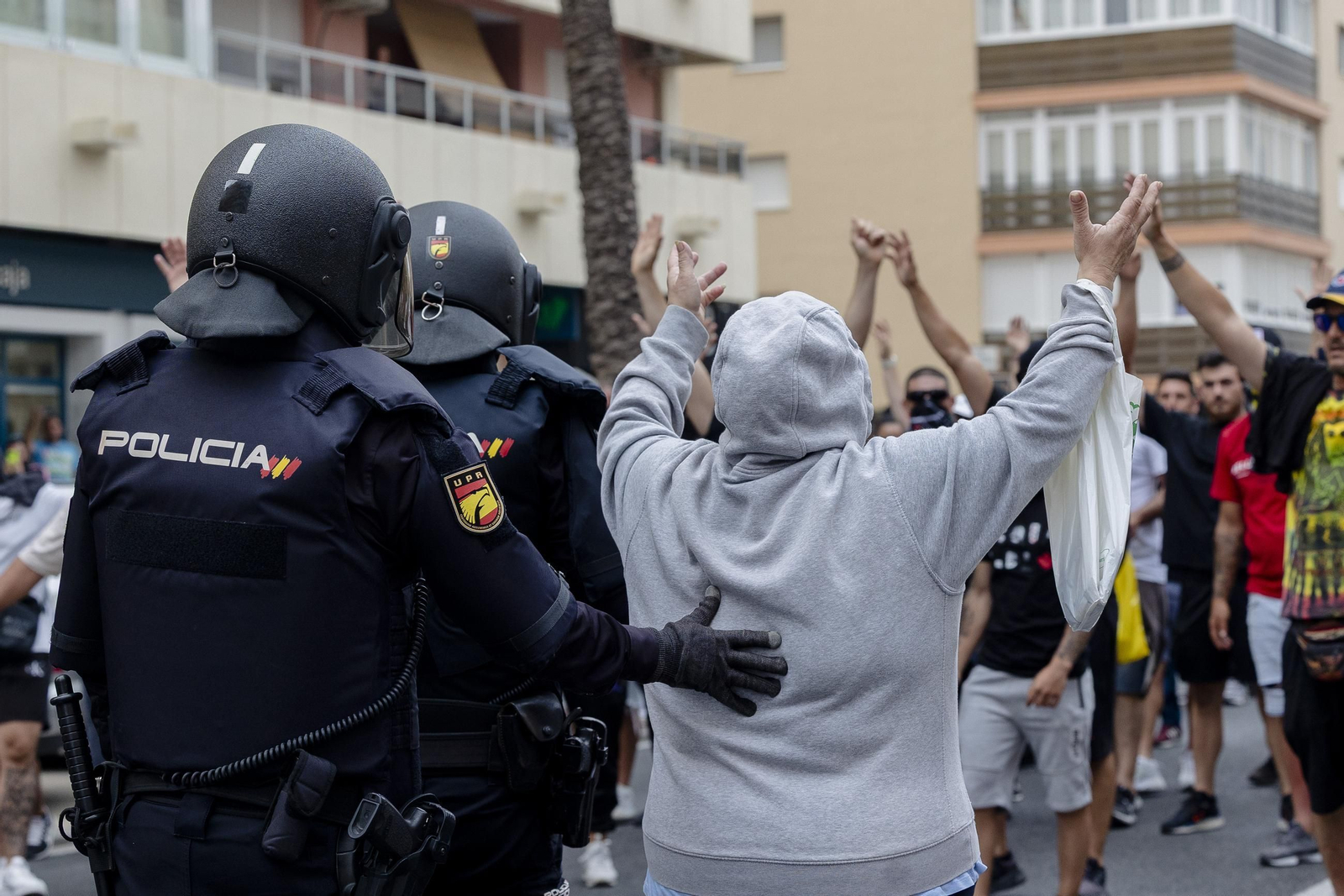Imágenes del segundo día de huelga de los trabajadores del sector del metal en Cádiz