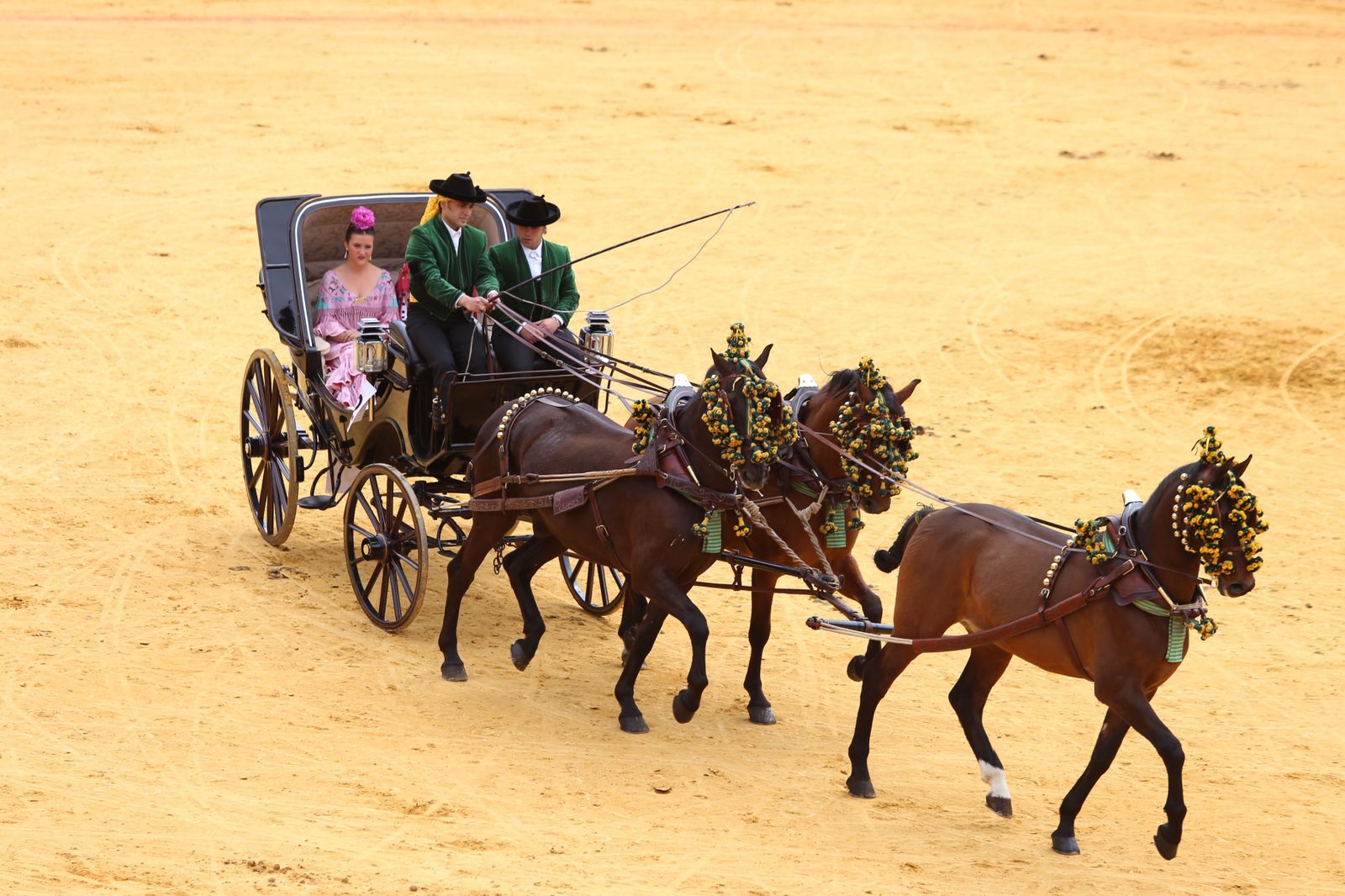 XXXIII Exhibición del Real Club de Enganches de Andalucía en la Maestranza