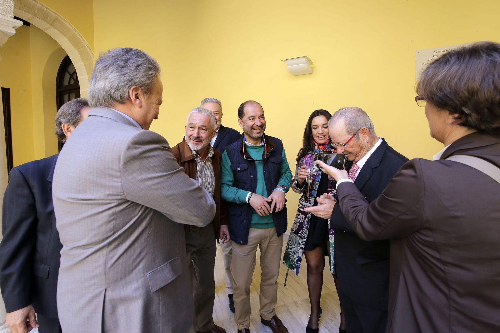 Imágenes del acto institucional del 40 aniversario de las primeras elecciones municipales