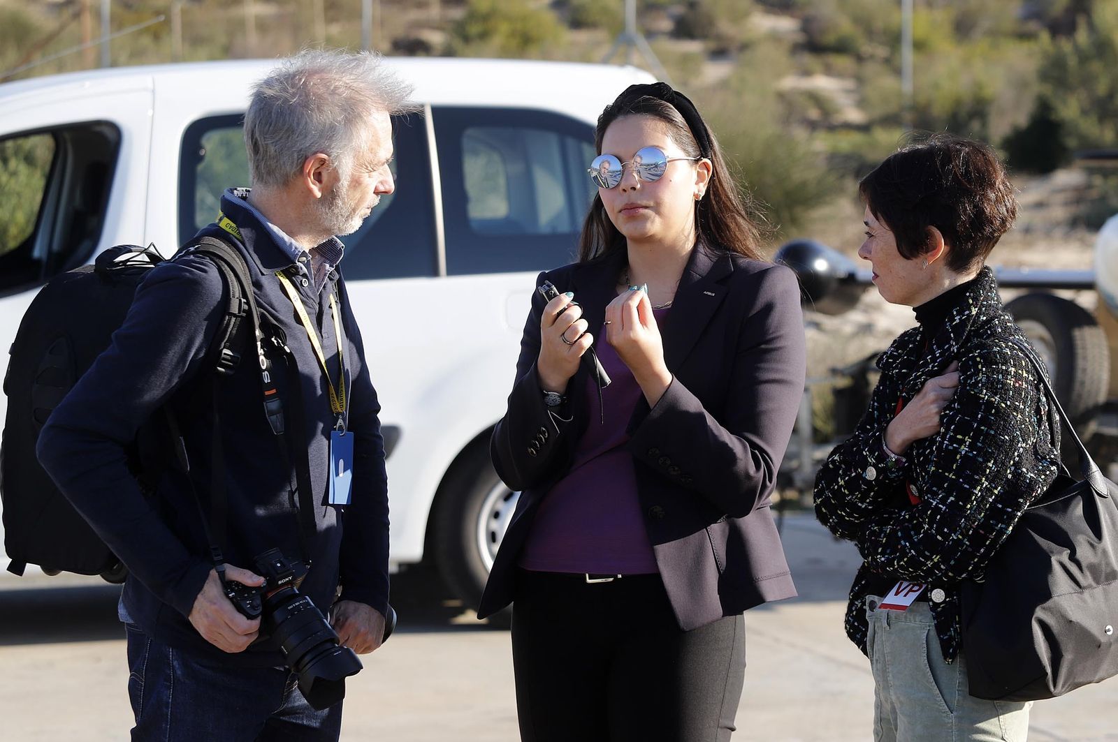 Imágenes del ensayo del demostrador Auto´Mate en el INTA, Huelva