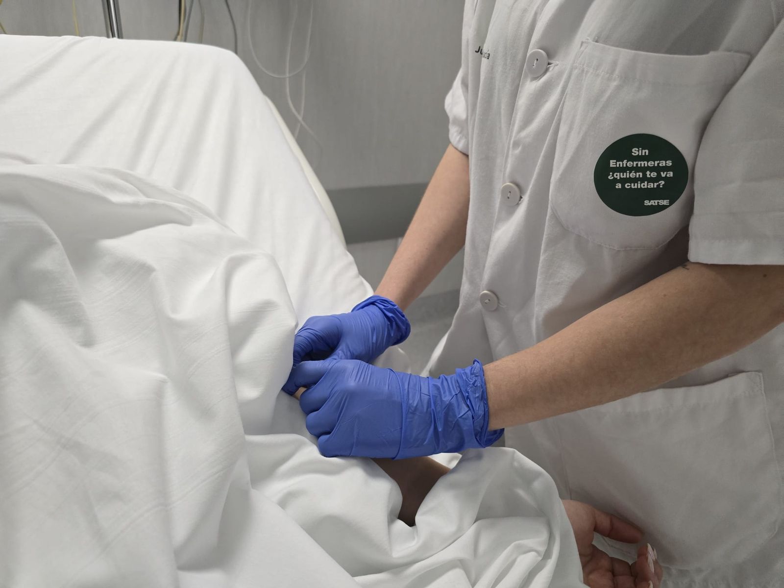 Una enfermera en una imagen de archivo.