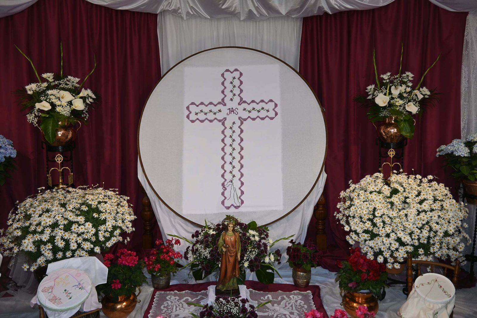 Las Cruces de Mayo de Villanueva de Córdoba, en fotografías