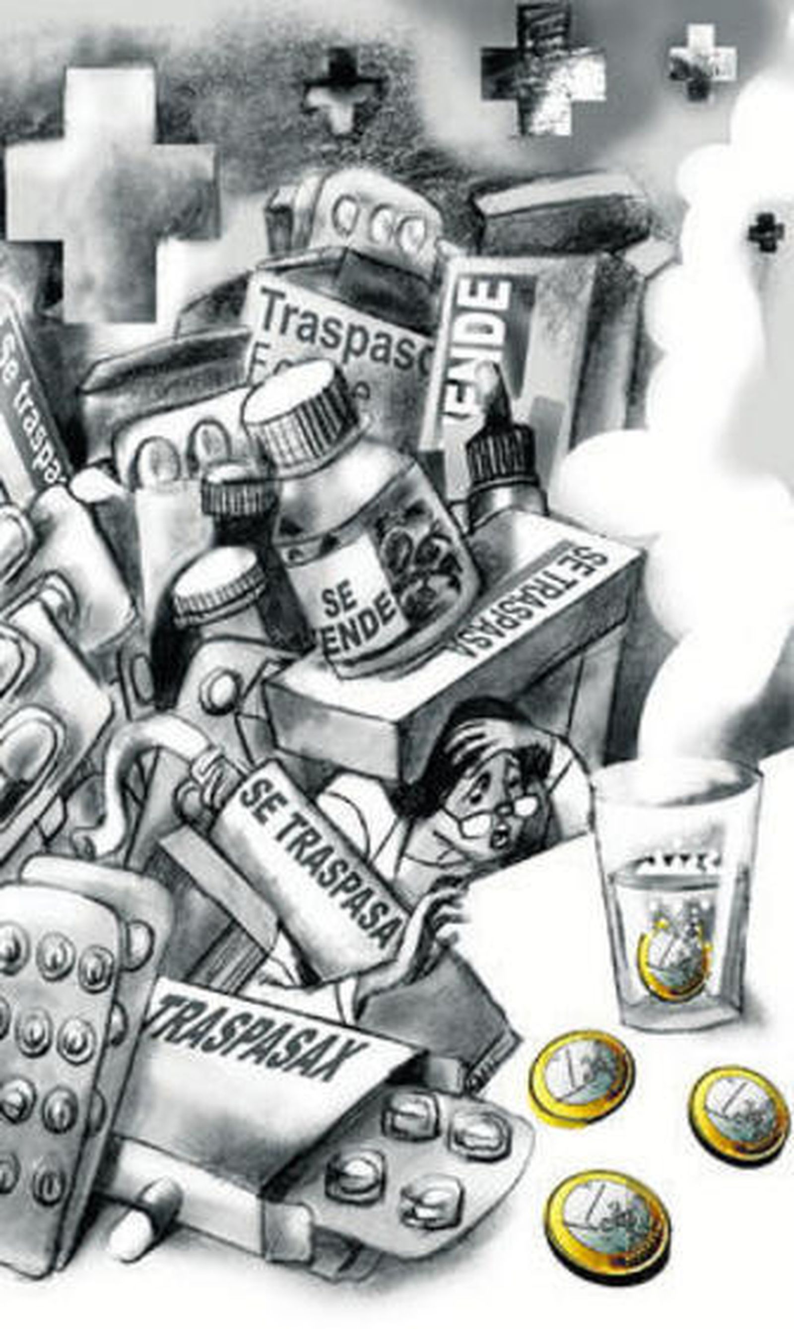 Cae un 14% la facturación de las farmacias desde 2011