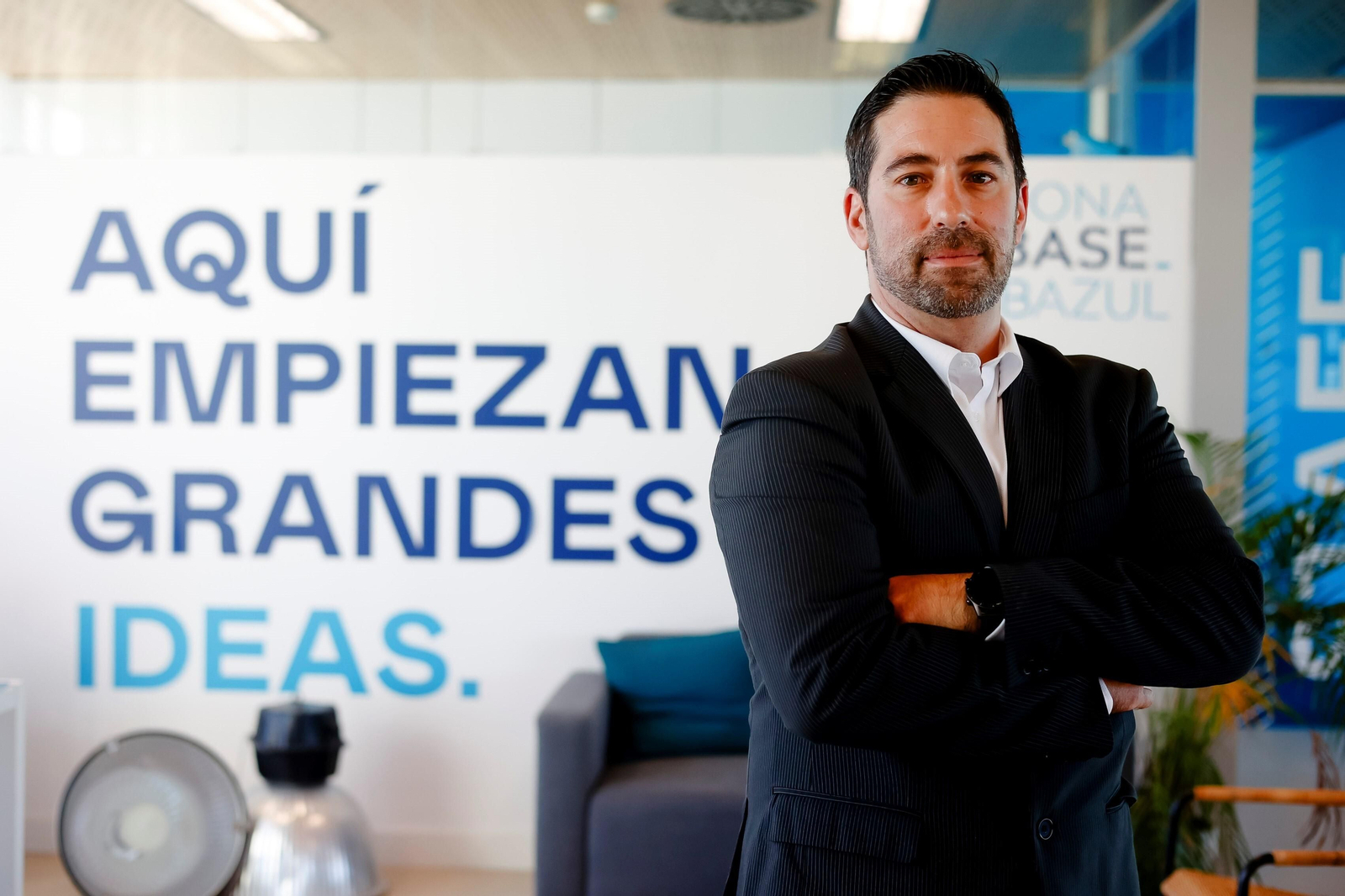 Borja Tinao, responsable de Tecnología Digital e Innovación en Capgemini Engineering y director del Laboratorio de Industria Inteligente inaugurado en la Zona Franca de Cádiz.