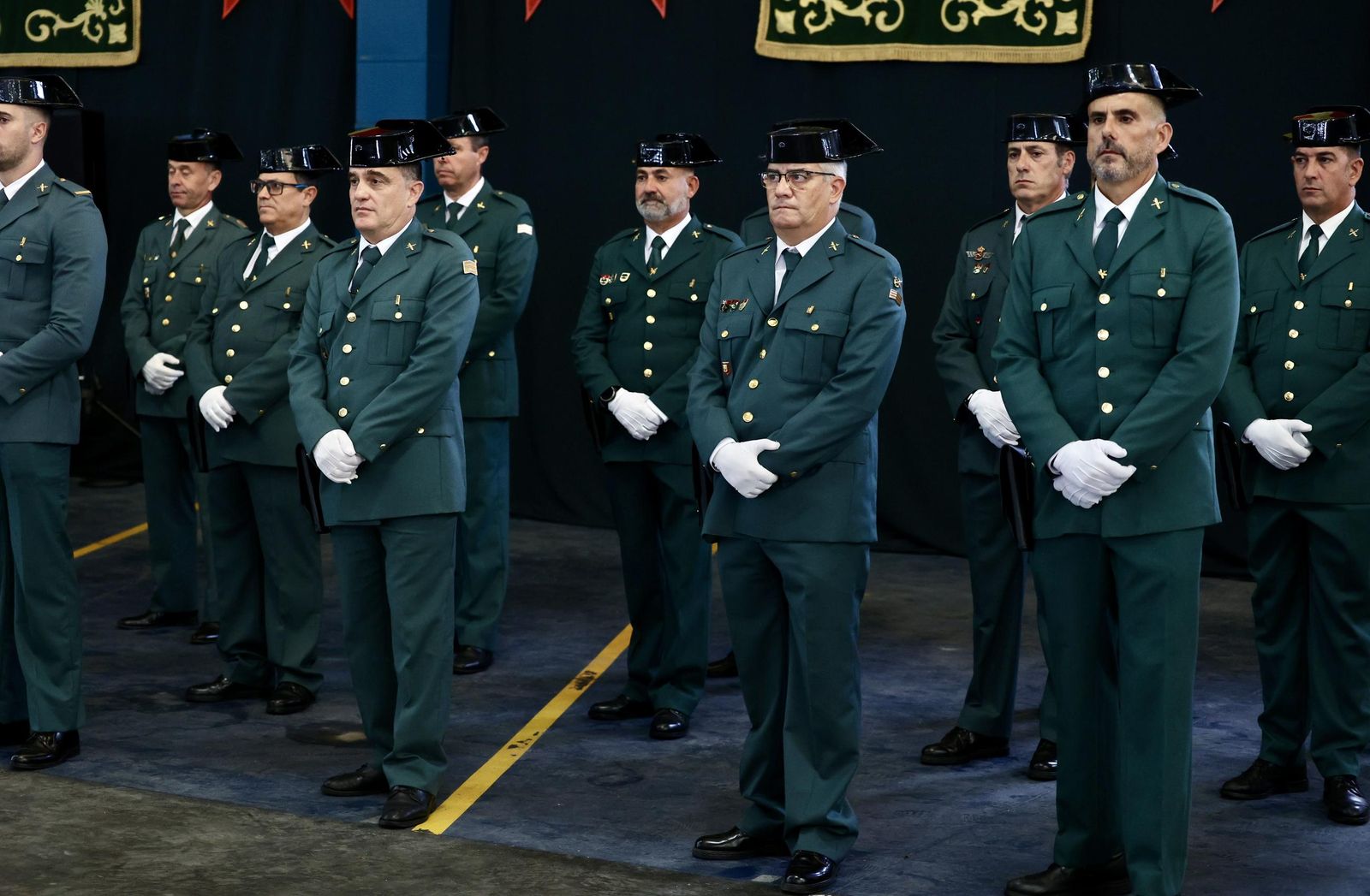 Celebración del día del Pilar en la Guardia Civil