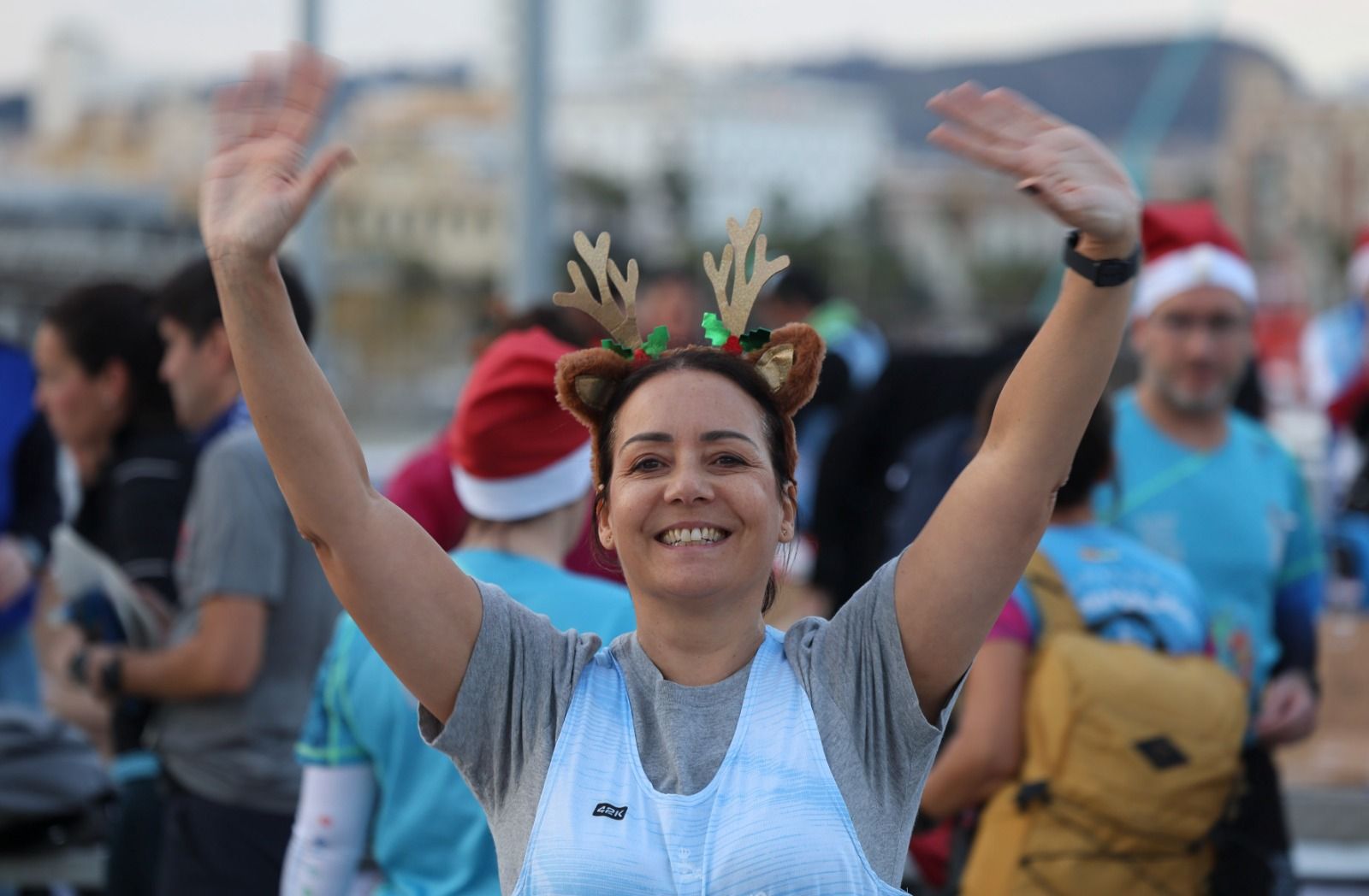Las fotos de la San Silvestre del Real Club Mediterráneo en Málaga