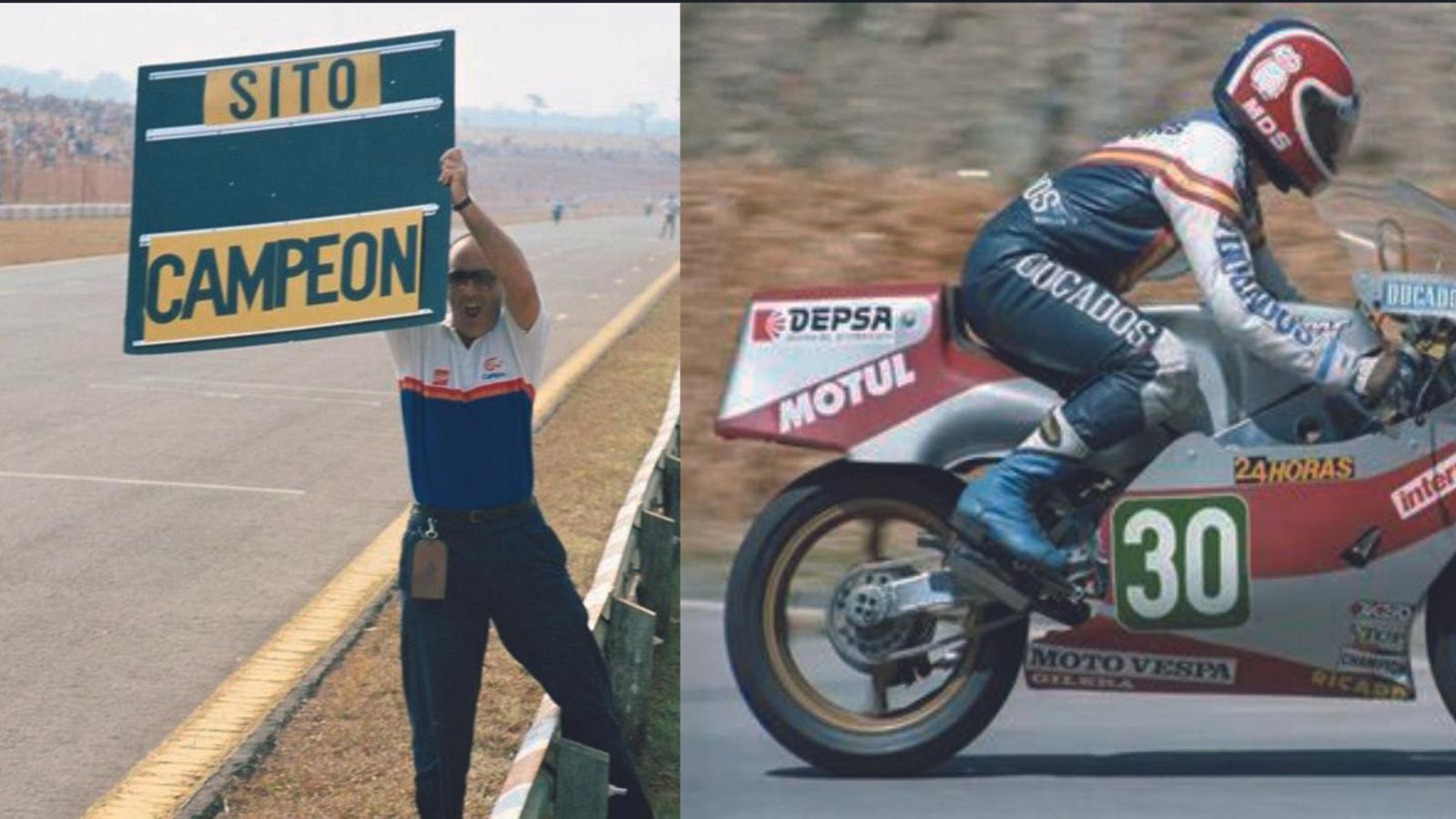 La mítica Kobas con la que Sito Pons se convirtió en Campeón del Mundo.