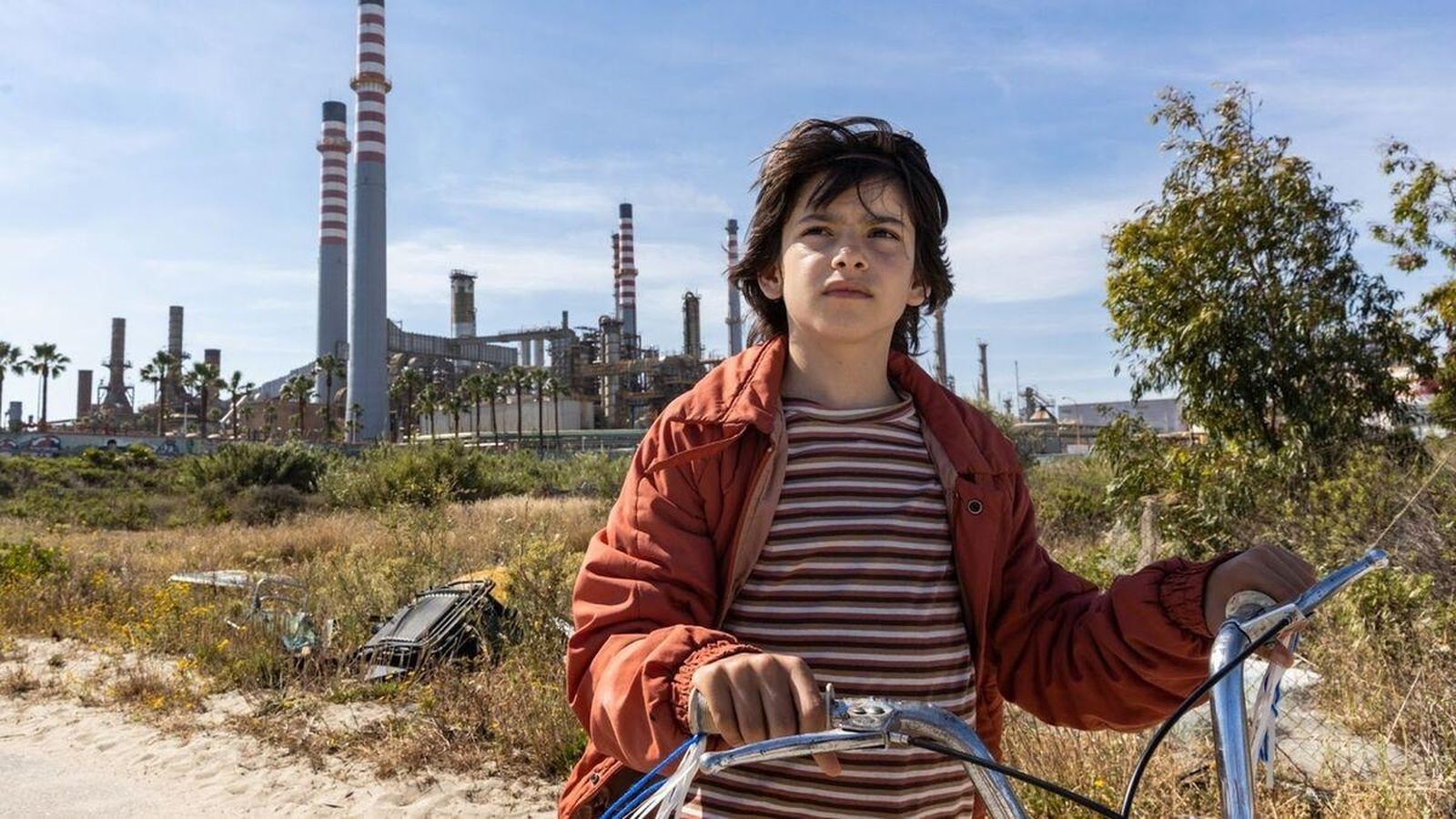 El niño Rubén Fulgencio, en una imagen del filme de Alexis Morante.