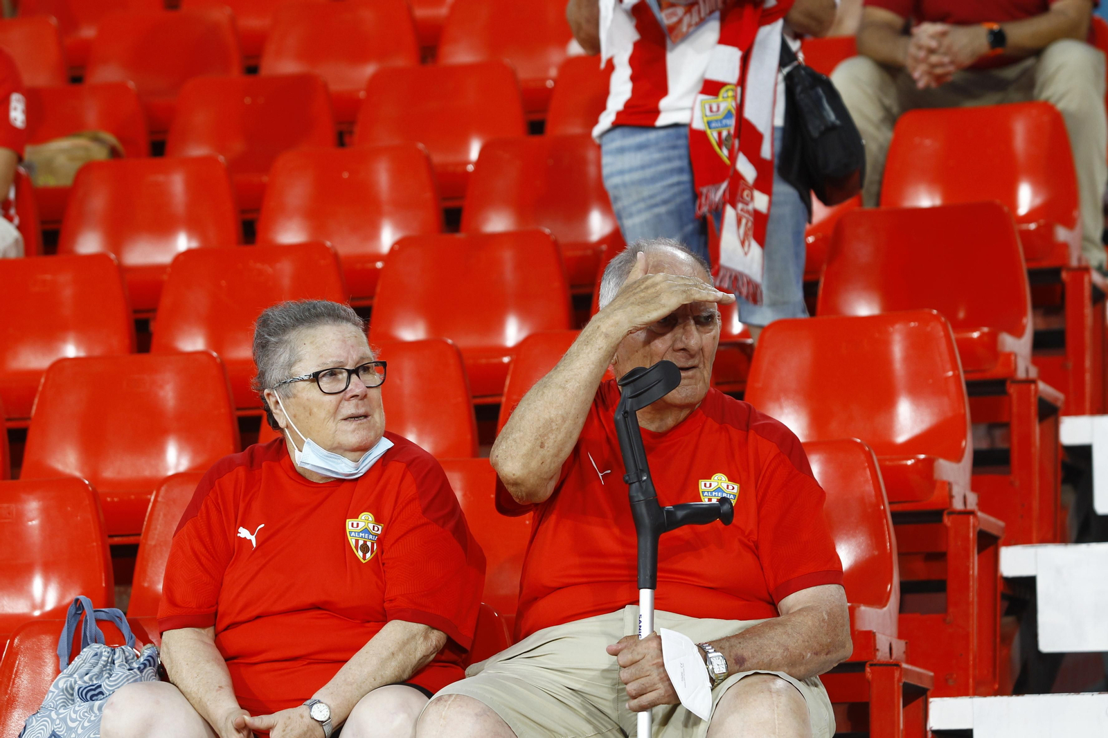 Imágenes del partido U.D. Almería-Real Madrid C.F. de la Liga Santander