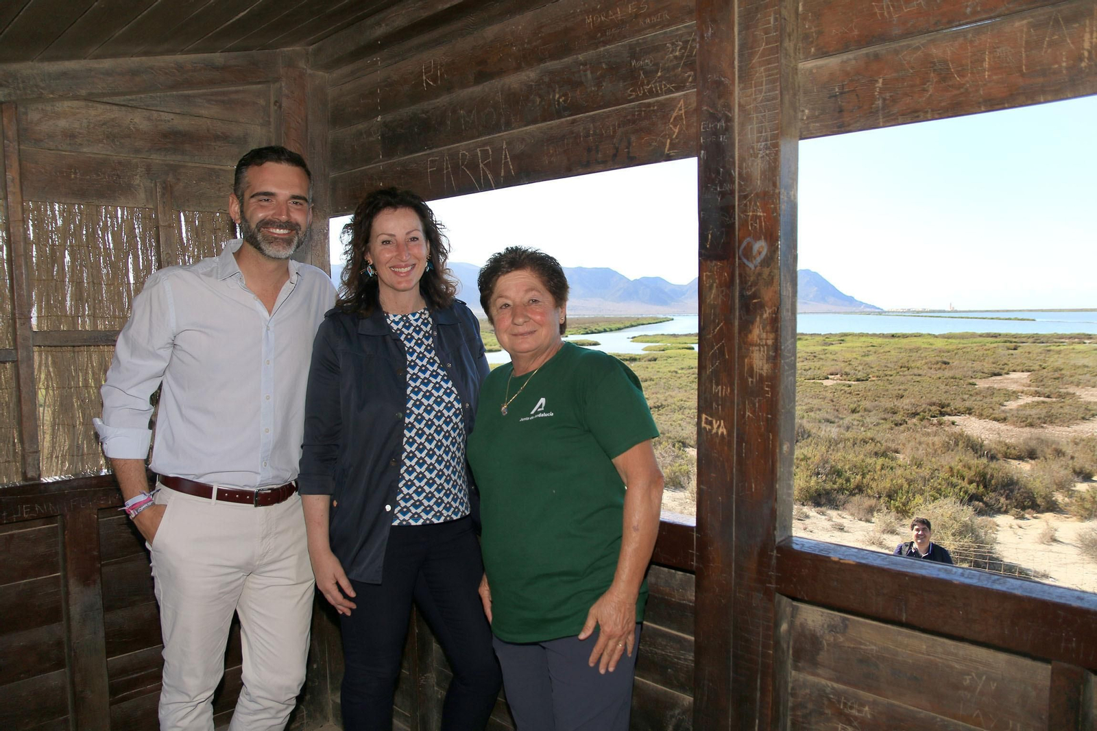 Las imágenes de las Salinas de Cabo de Gata recuperadas y con flamencos