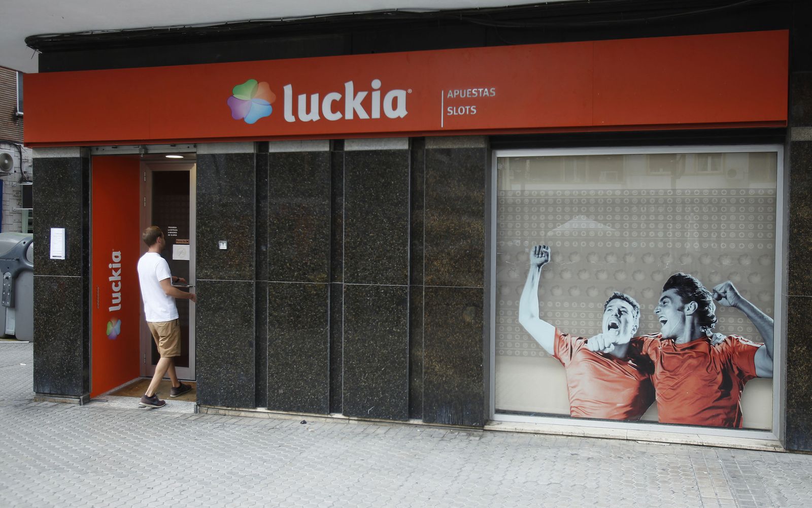 Una casa de apuestas, en una imagen de archivo.