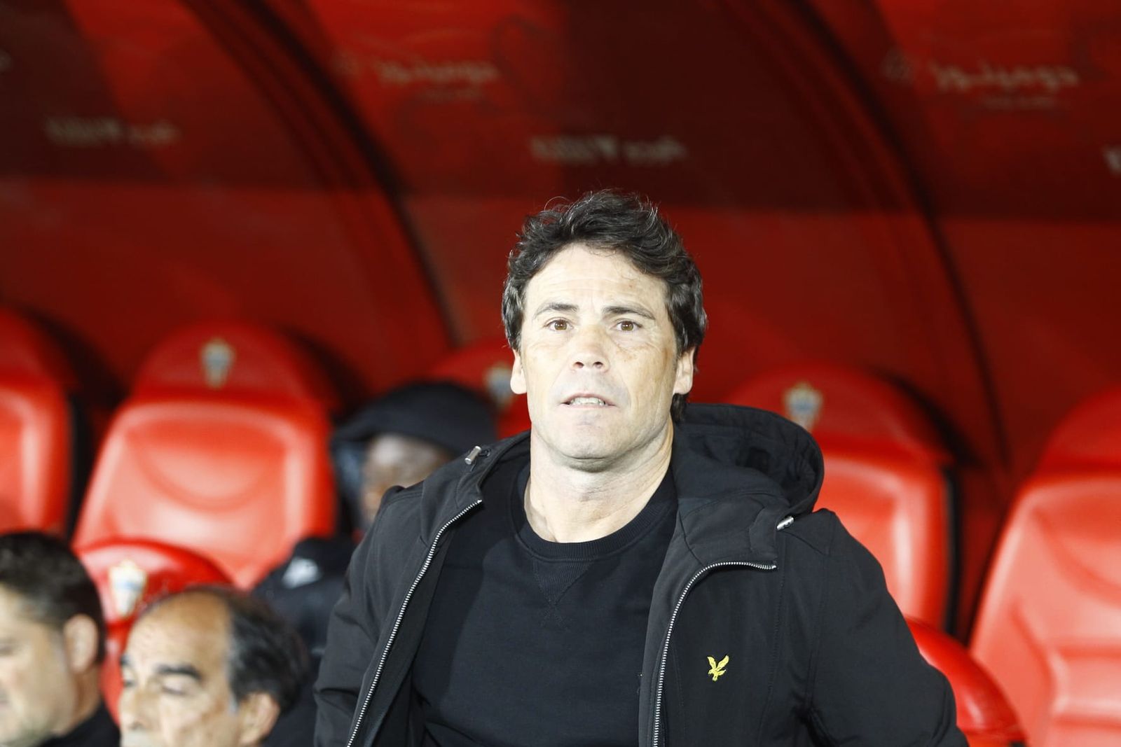 Rubi instantes antes del duelo ante la Cultural