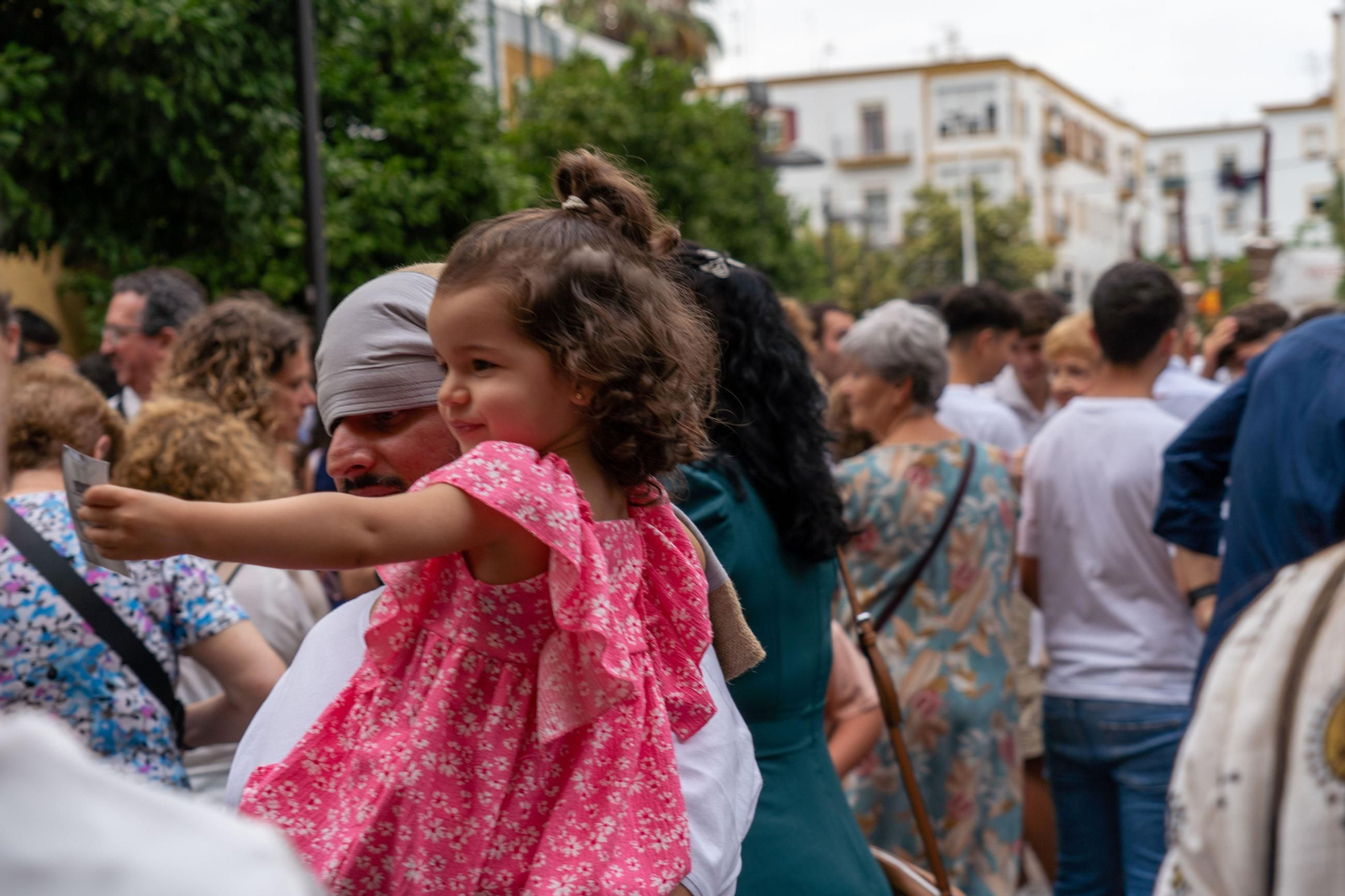 Imágenes del traslado del Cristo del Amor a la Concepción