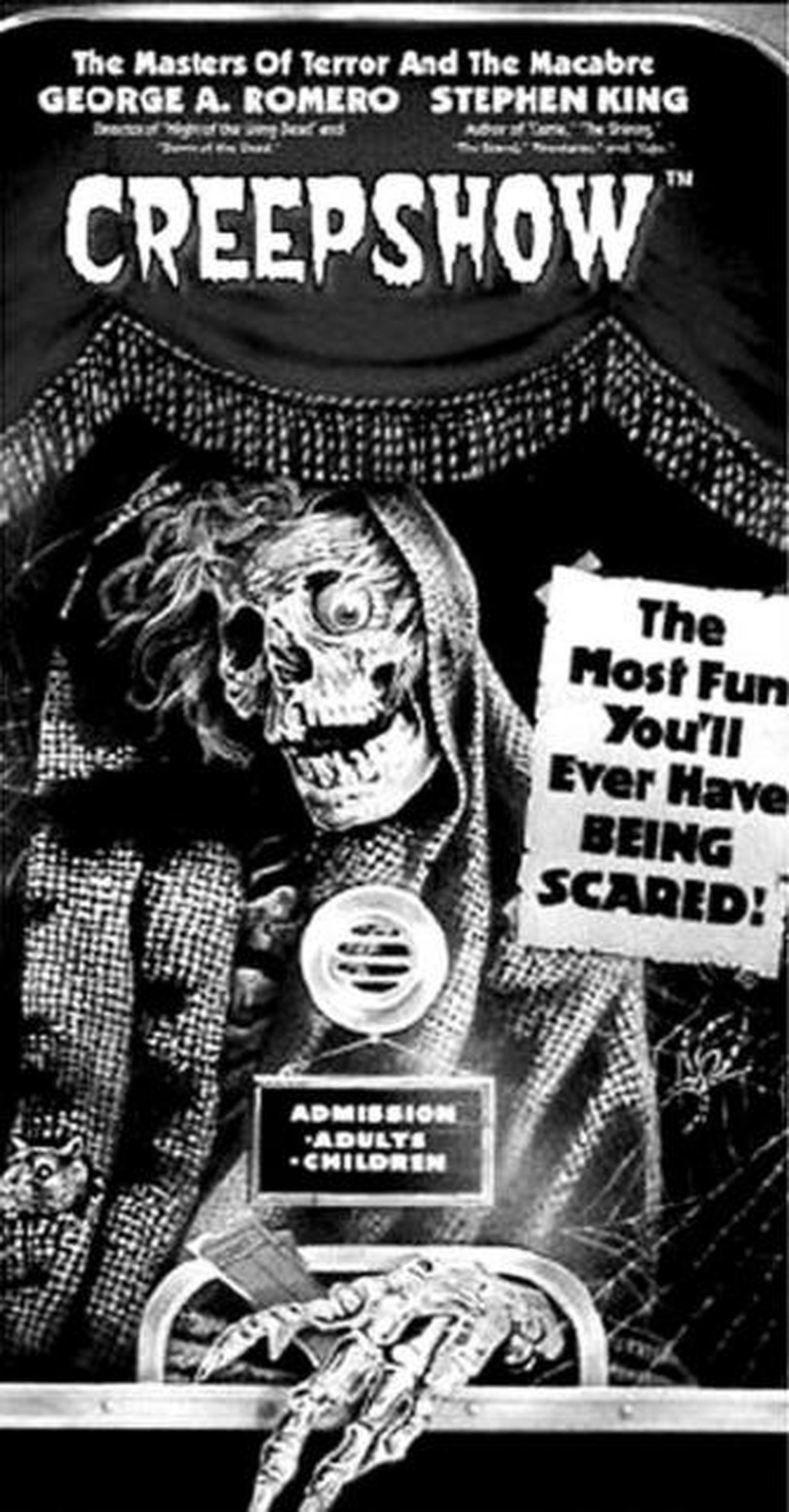 1. Retroalimentación. 'Creepshow',  adaptación de la película del mismo nombre, un homenaje a las historias de EC. 2. Frankenstein. Wrightson también adaptó la historia de Mary Shelley inspirándose en grabados clásicos, con dibujos elaborados a plumilla. 3. Autorretrato. Caricatura del artista, considerado Maestro de lo Macabro