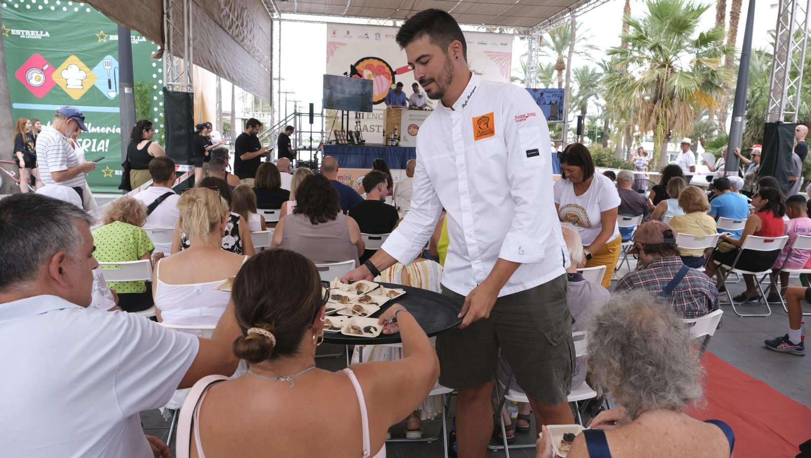 Encuentro gastronómico almeriense en la Feria de Almería 2025, en imágenes