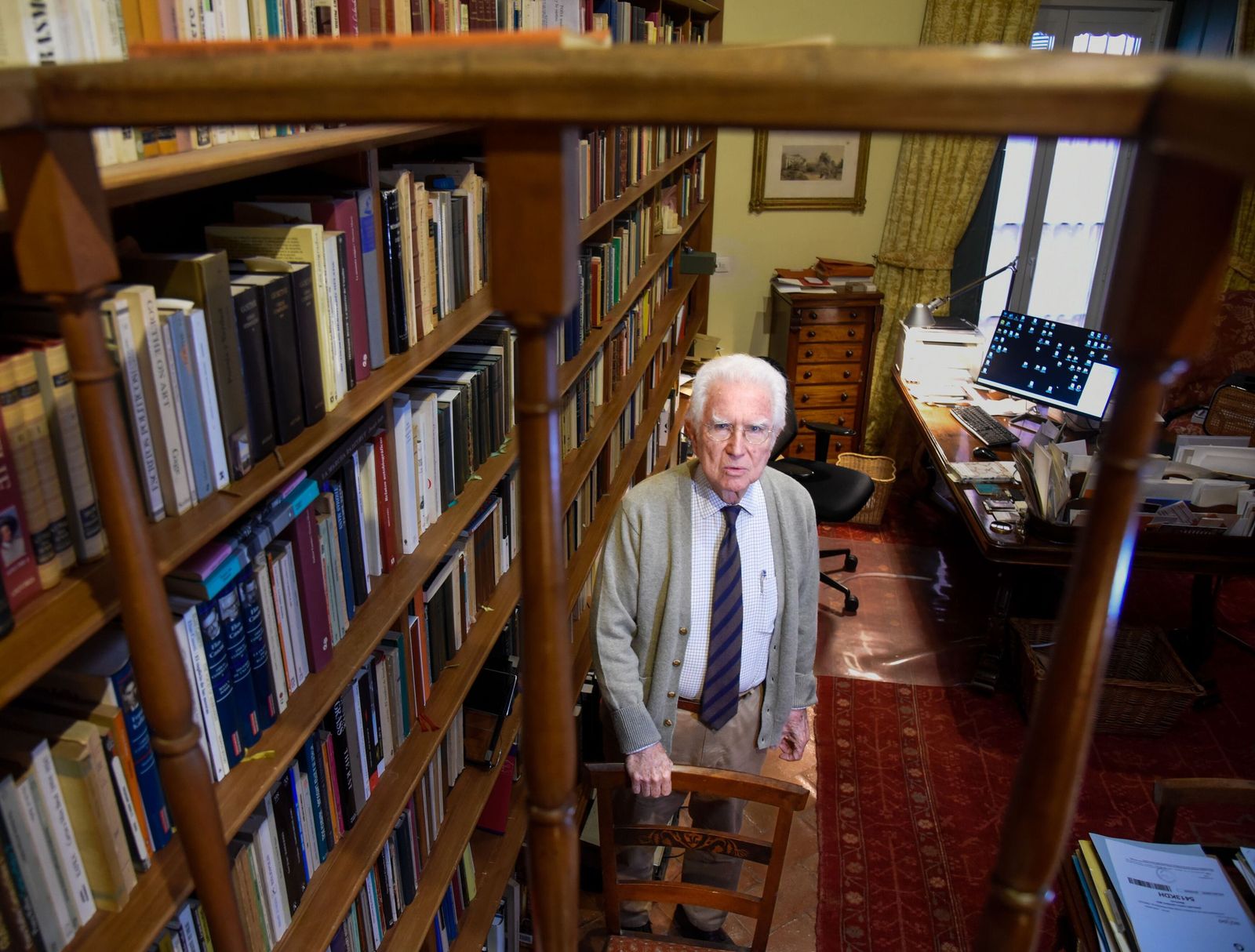 El abogado y escritor Rafael Atienza, marqués de Salvatierra.