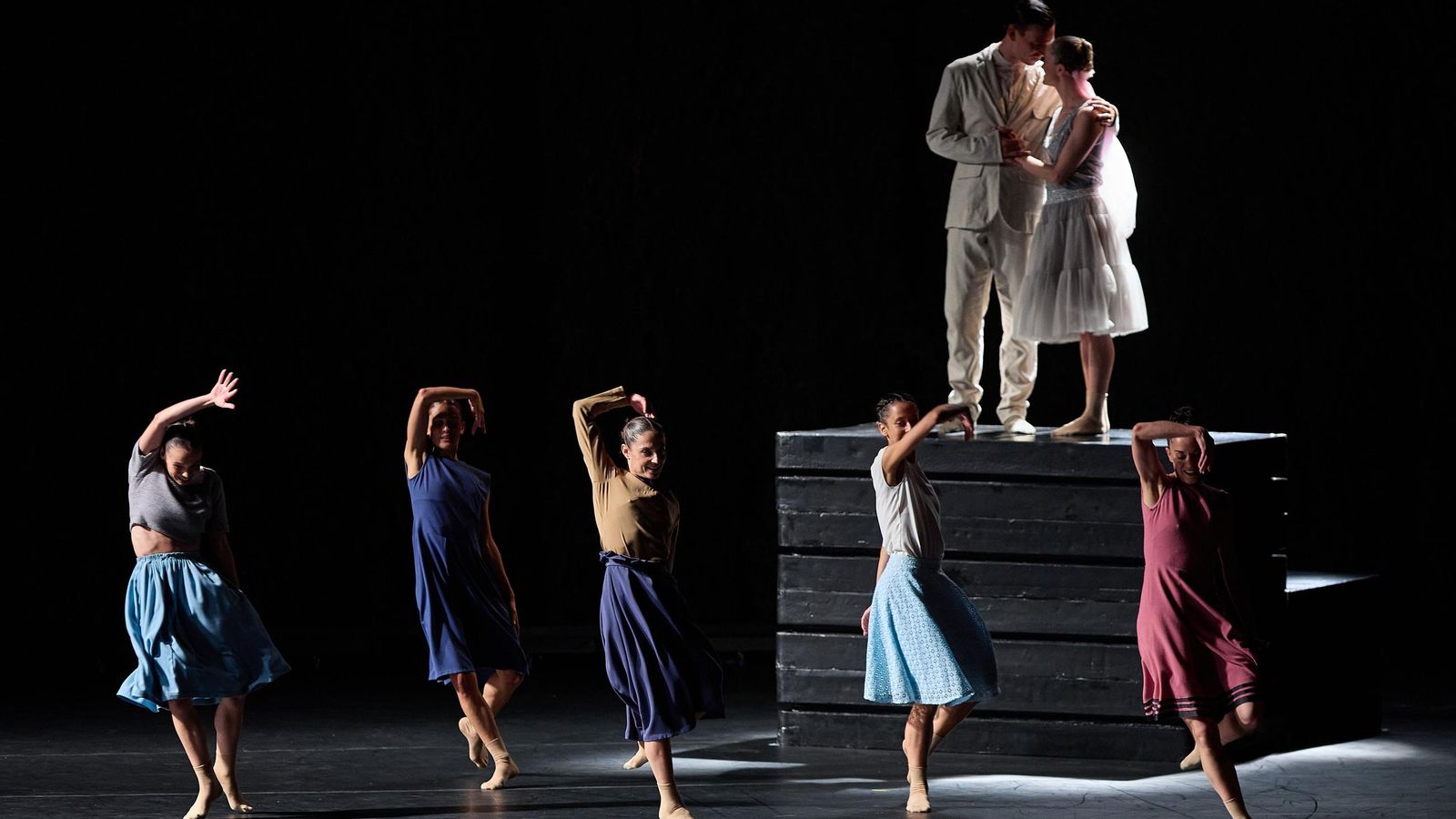 Otro instante del espectáculo.