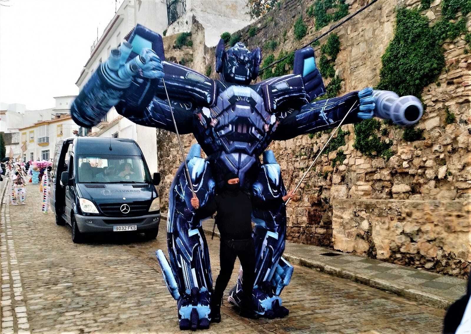 Las imágenes del Gran pasacalles del Humor de Alcalá de los Gazules