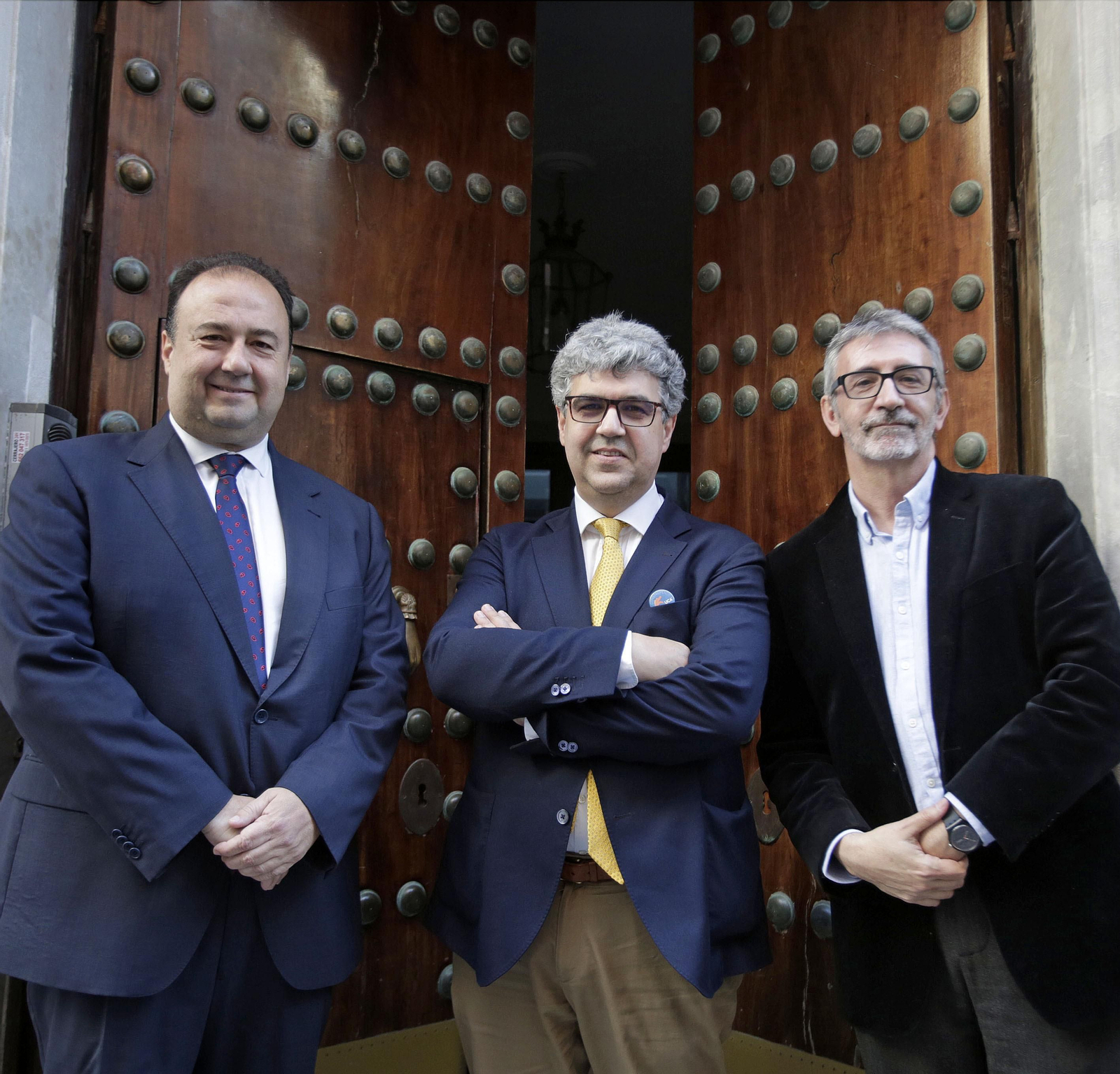 Casimiro Mantell, Miguel Ángel Pendón y Paco Piniella.
