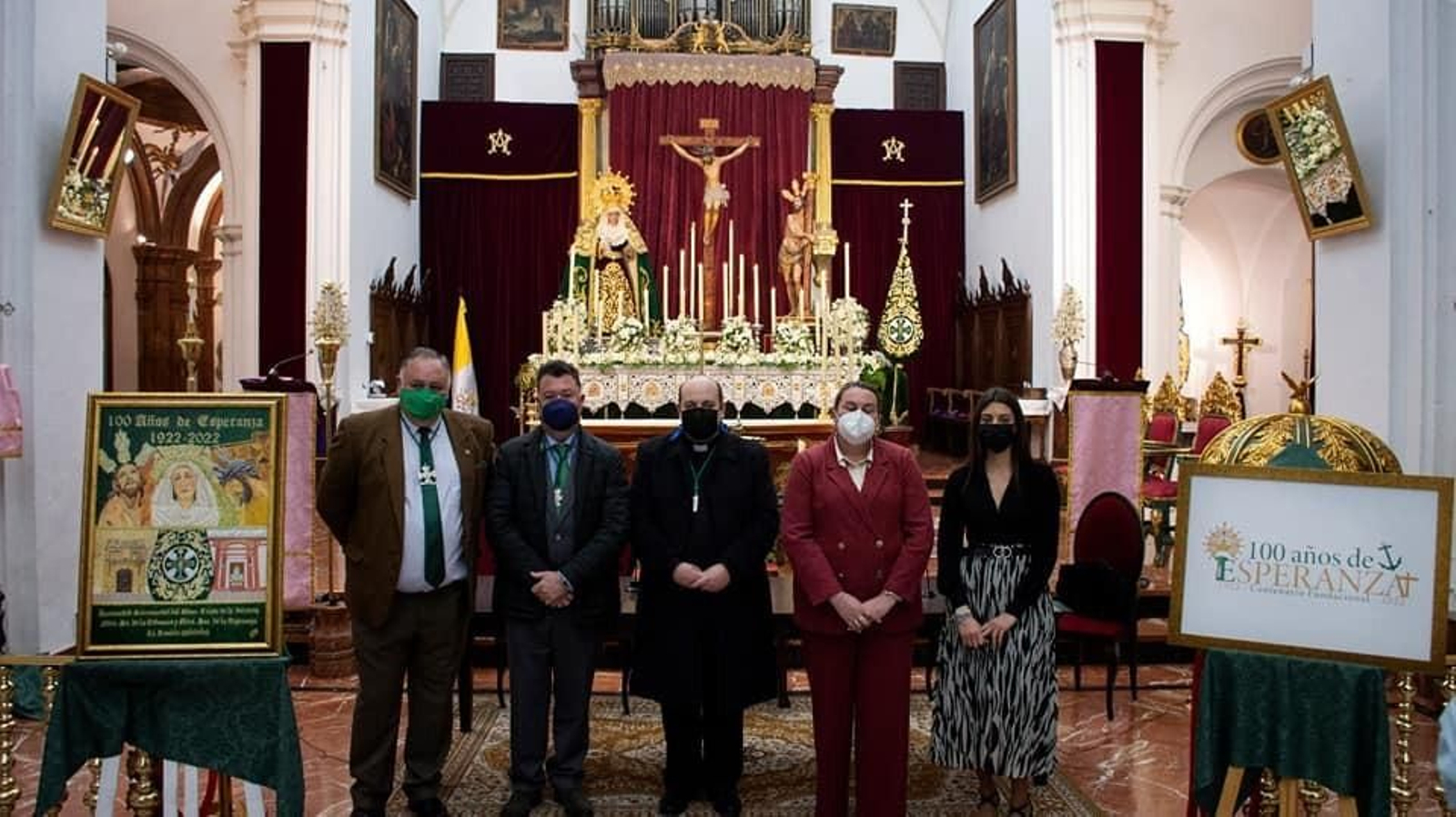 Presentación de los actos del centenario de la Esperanza. Presentación de los actos del centenario de la Esperanza.
