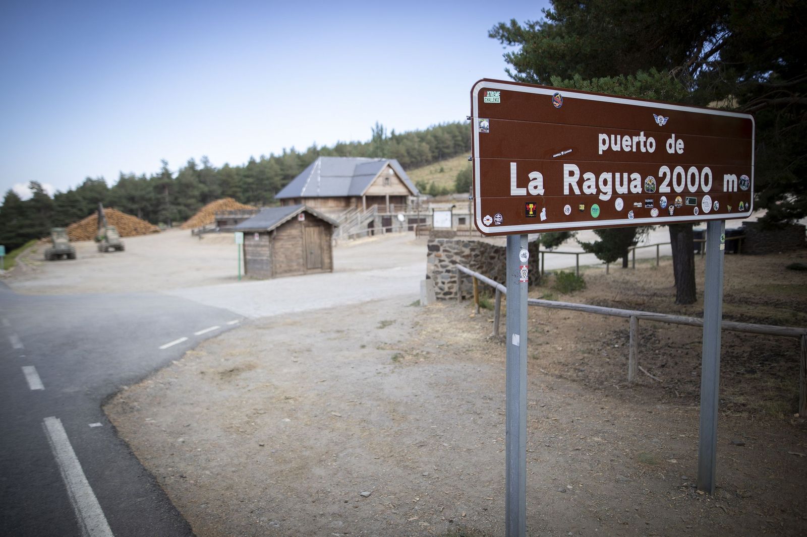 Instalaciones del puerto de La Ragua.