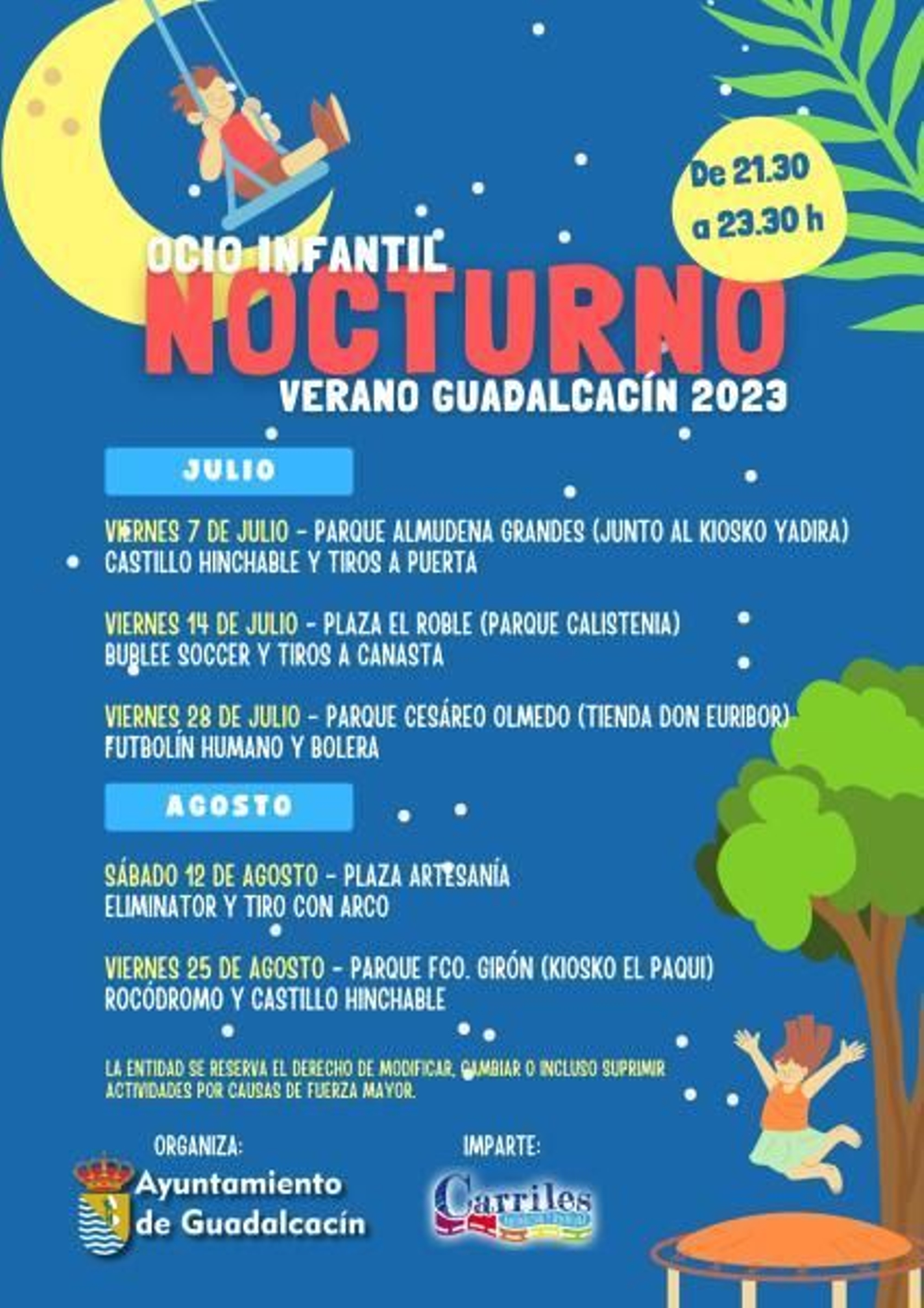 Actividades para hacer con niños en verano en Jerez