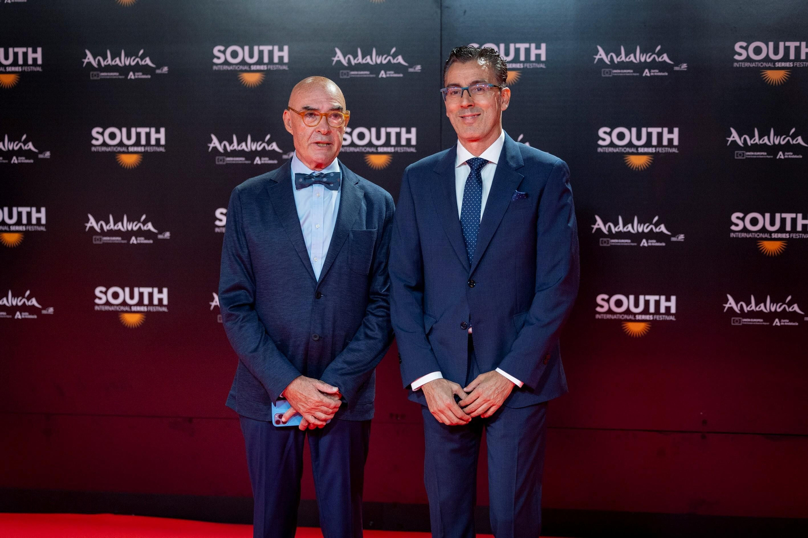 Todas las imágenes de la gran alfombra roja del South Series Festival en Cádiz: Luis Tosar, Marta Hazas, Mariano Peña, ....