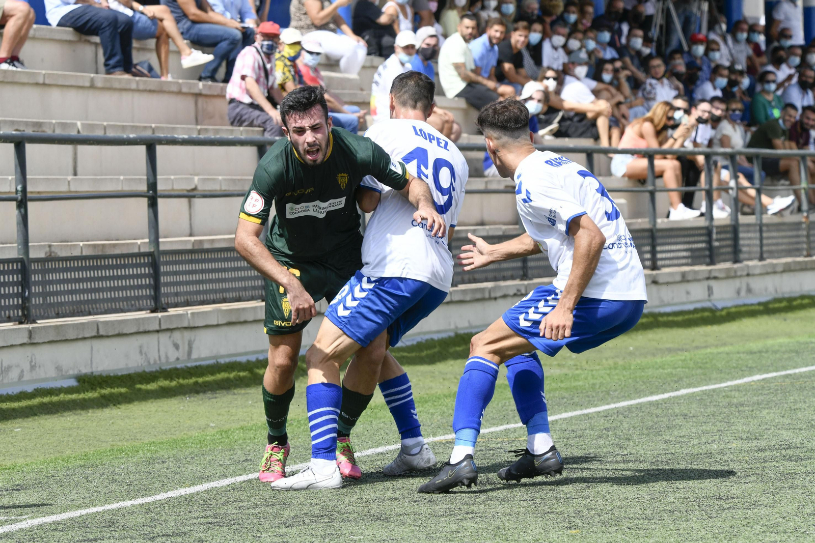 El empate del Córdoba CF ante el Tamaraceite, en imágenes