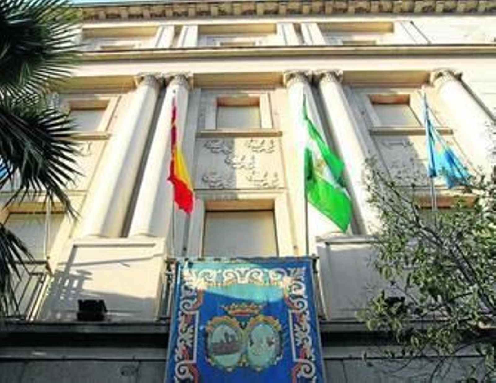 Fachada de la Diputación Provincial de Huelva.