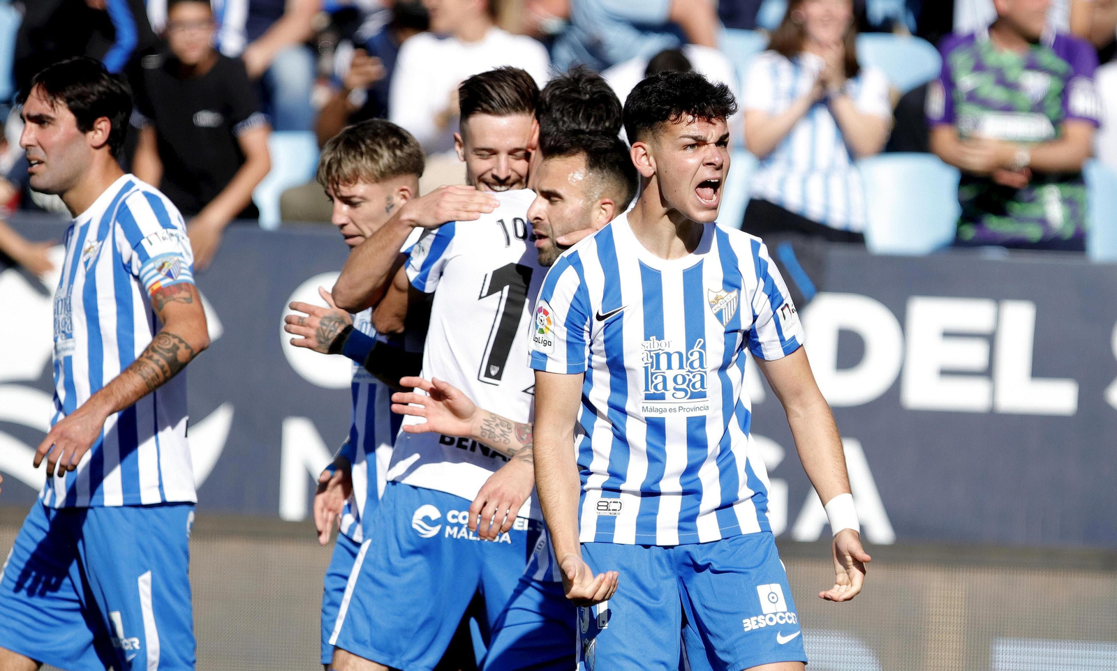 Las fotos del Málaga CF-Real Valladolid
