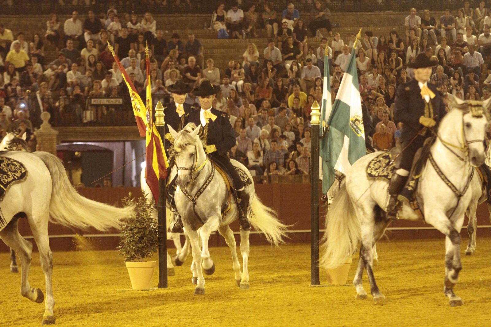 El espectáculo 'Cómo bailan los caballos andaluces', en imágenes
