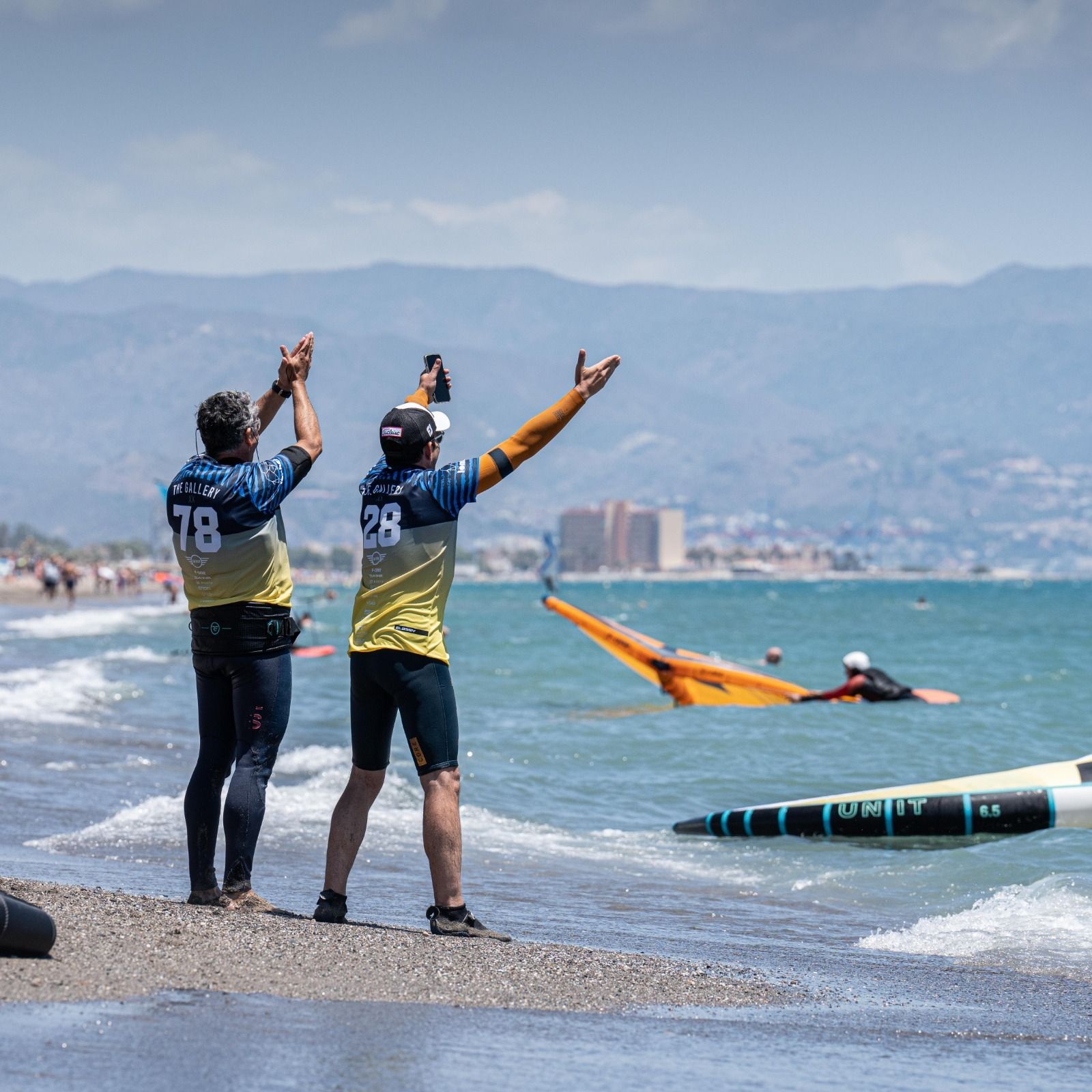 El Wingfoil deja imágenes espectaculares en Torremolinos