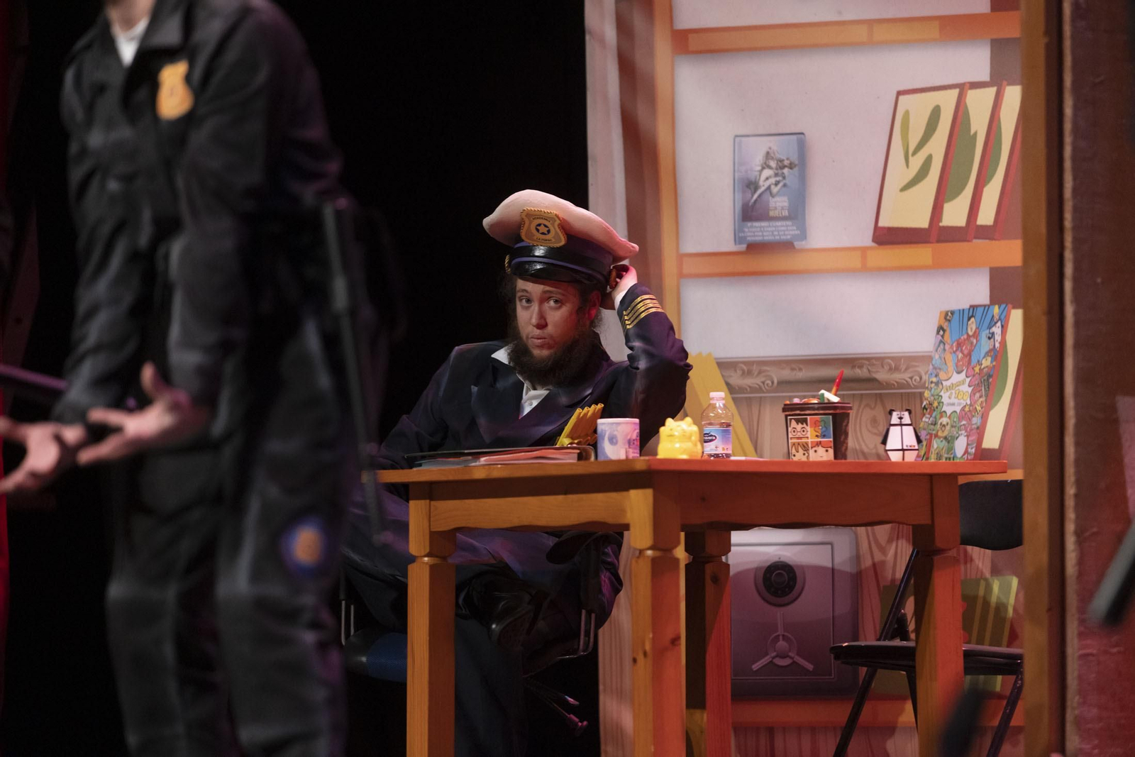 Imágenes de la actuación del cuarteto de Huelva ‘La F.O.P.A.C.”’ en el Carnaval Colombino