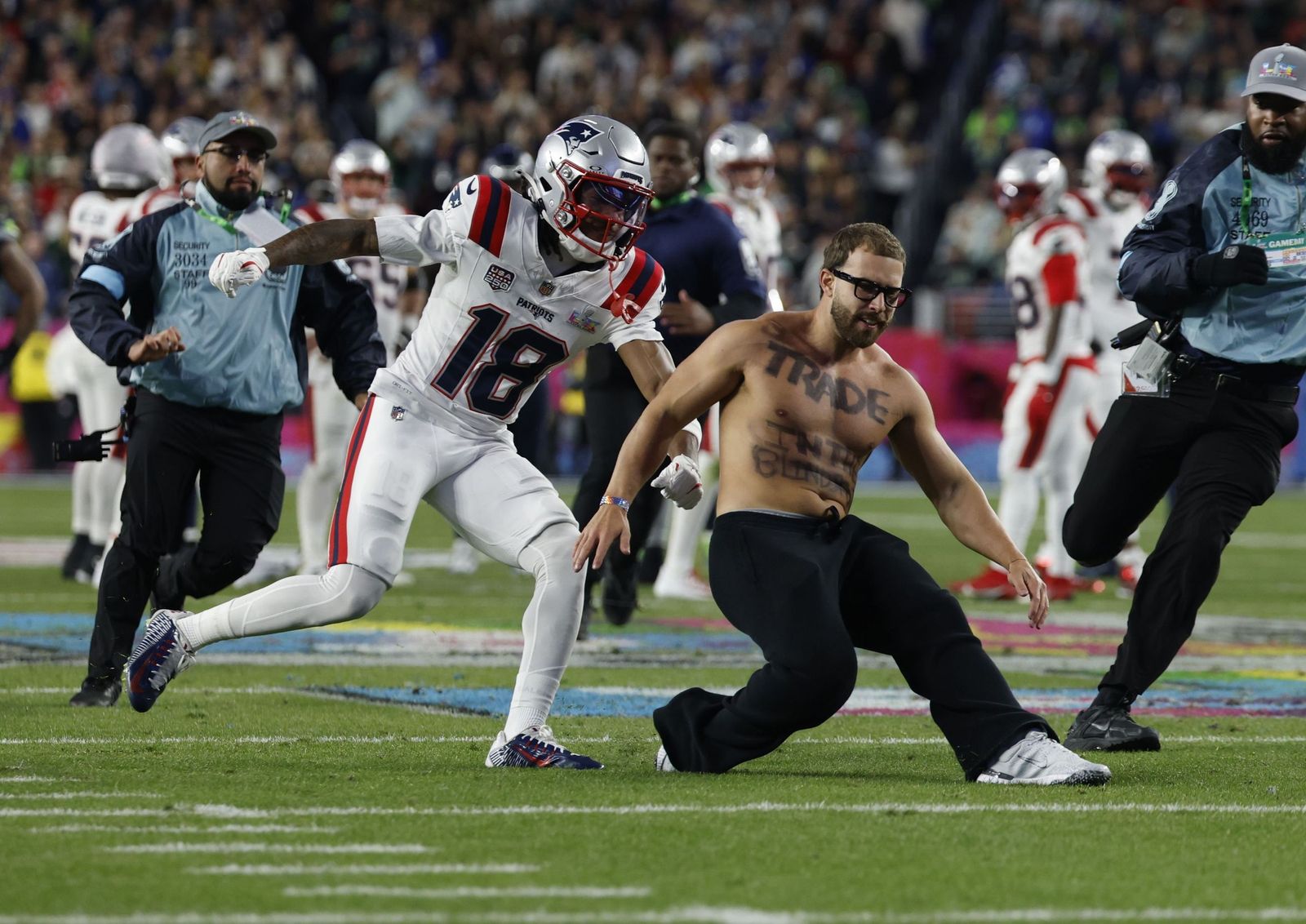 Las mejores fotos de la Super Bowl con la actuación de Bad Bunny